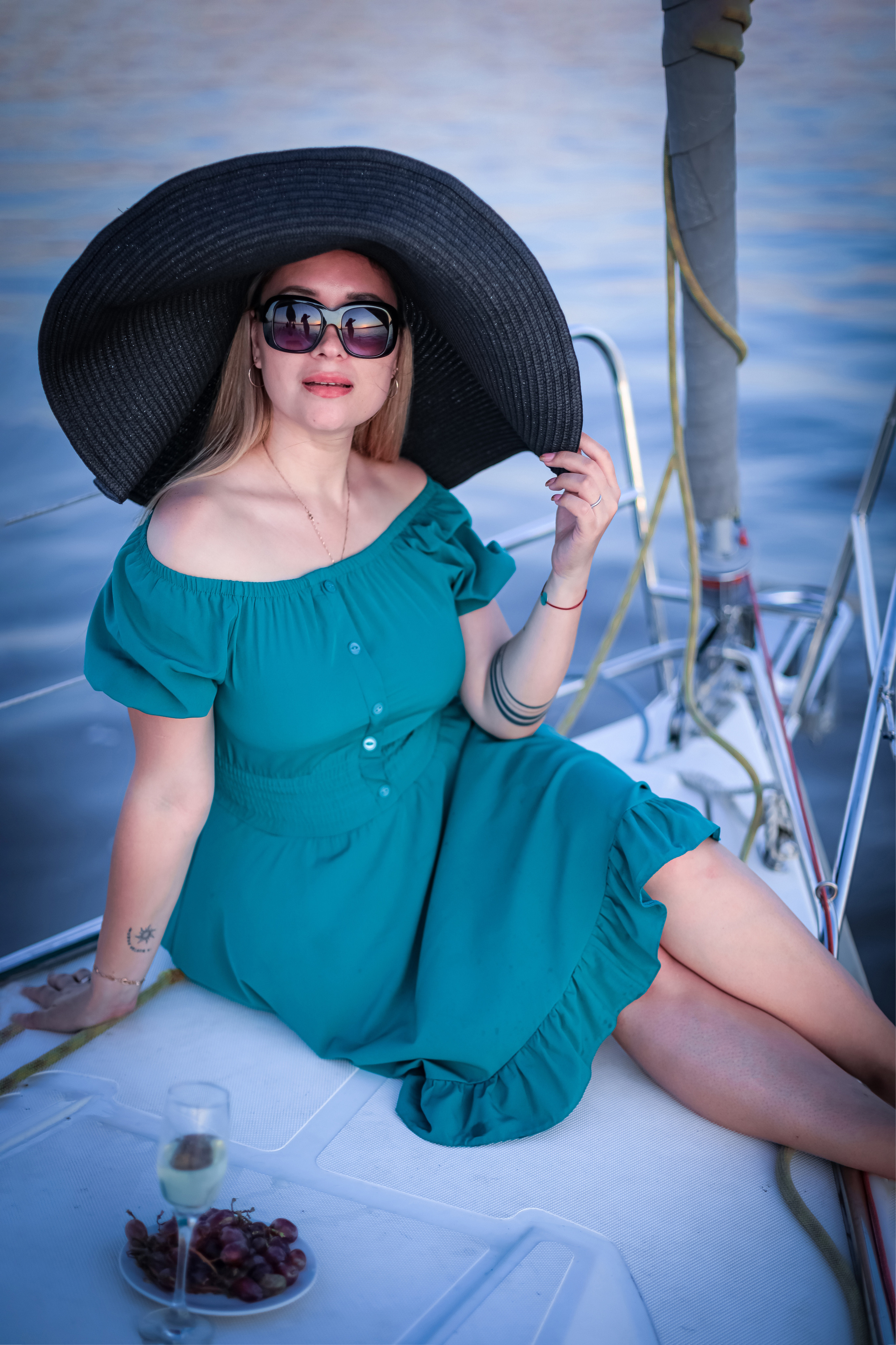 Нина и Денис на яхте. Фотограф г. Хабаровск. Семейные и индивидуальные съёмки