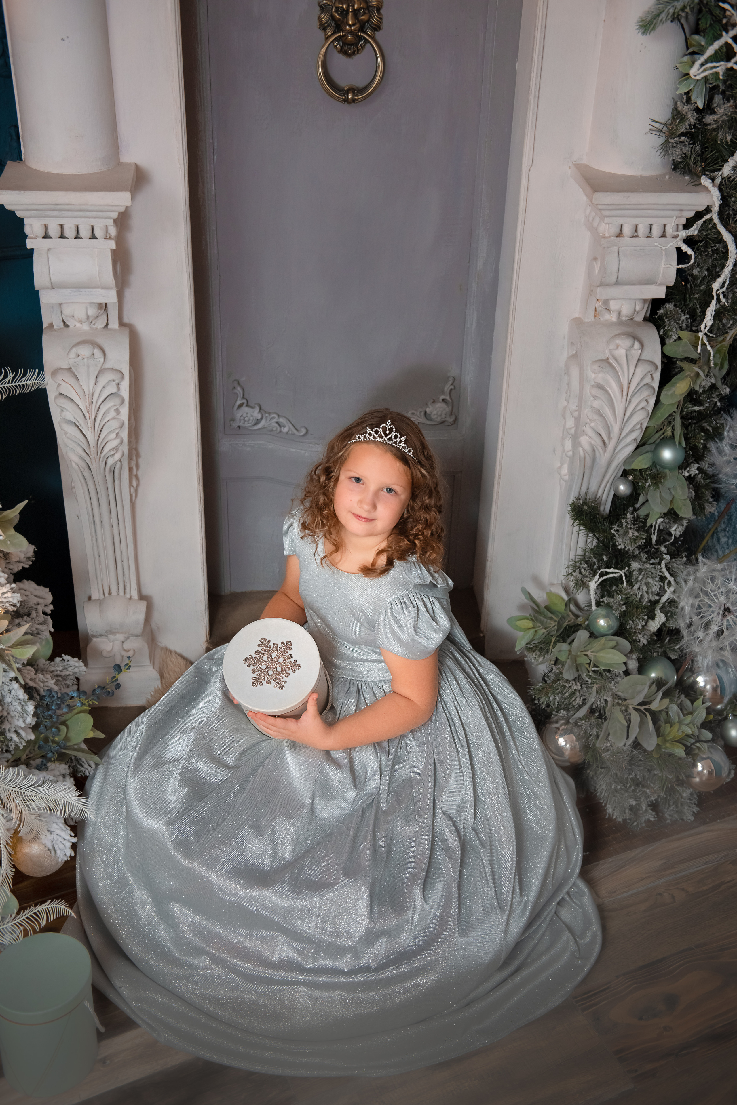 Новогодняя фотосессия для сестренок. Семейный и детский фотограф в Краснодарском крае Натали Фищенко