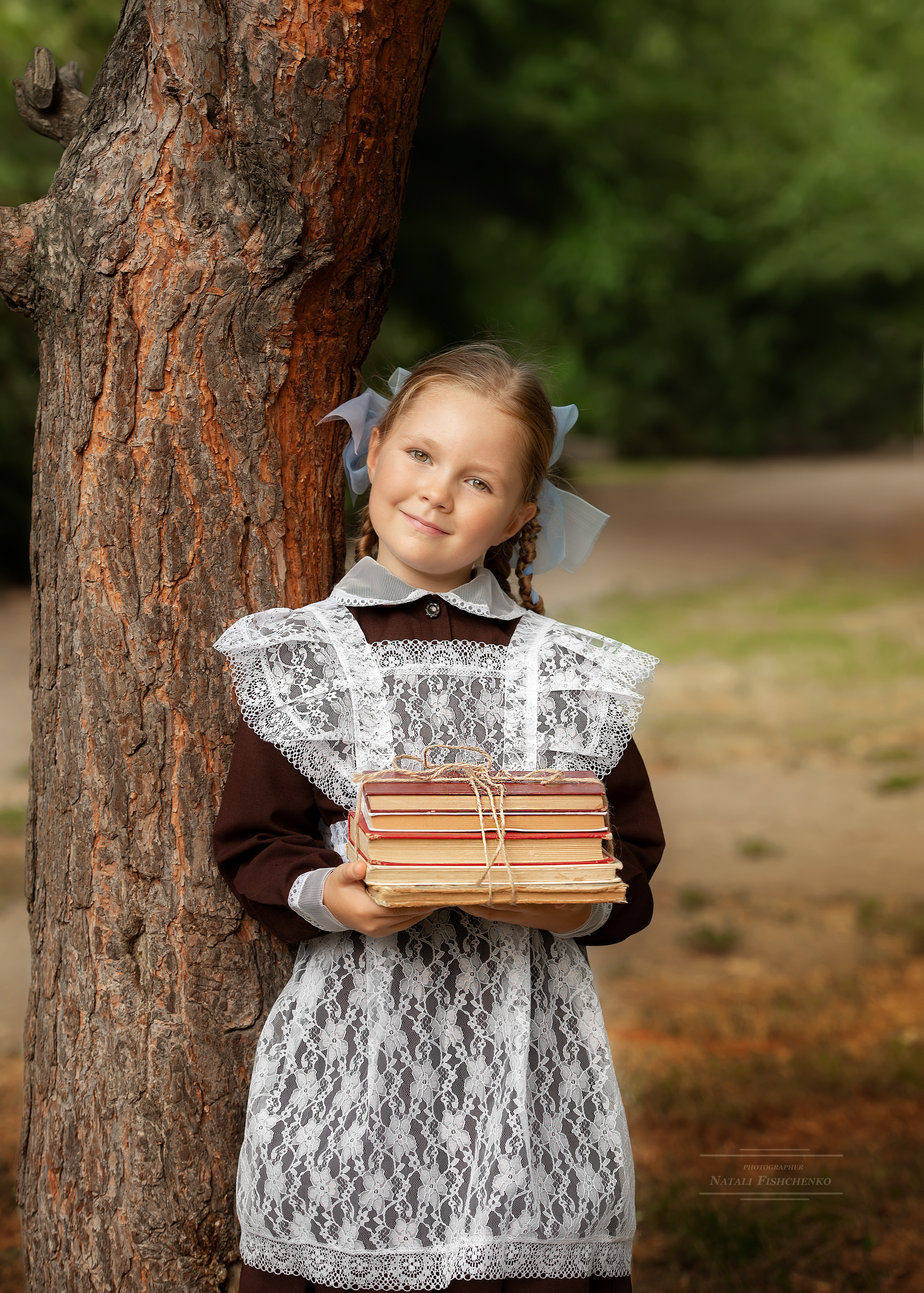 Первоклассница Златочка. Семейный и детский фотограф в Краснодарском крае Натали Фищенко