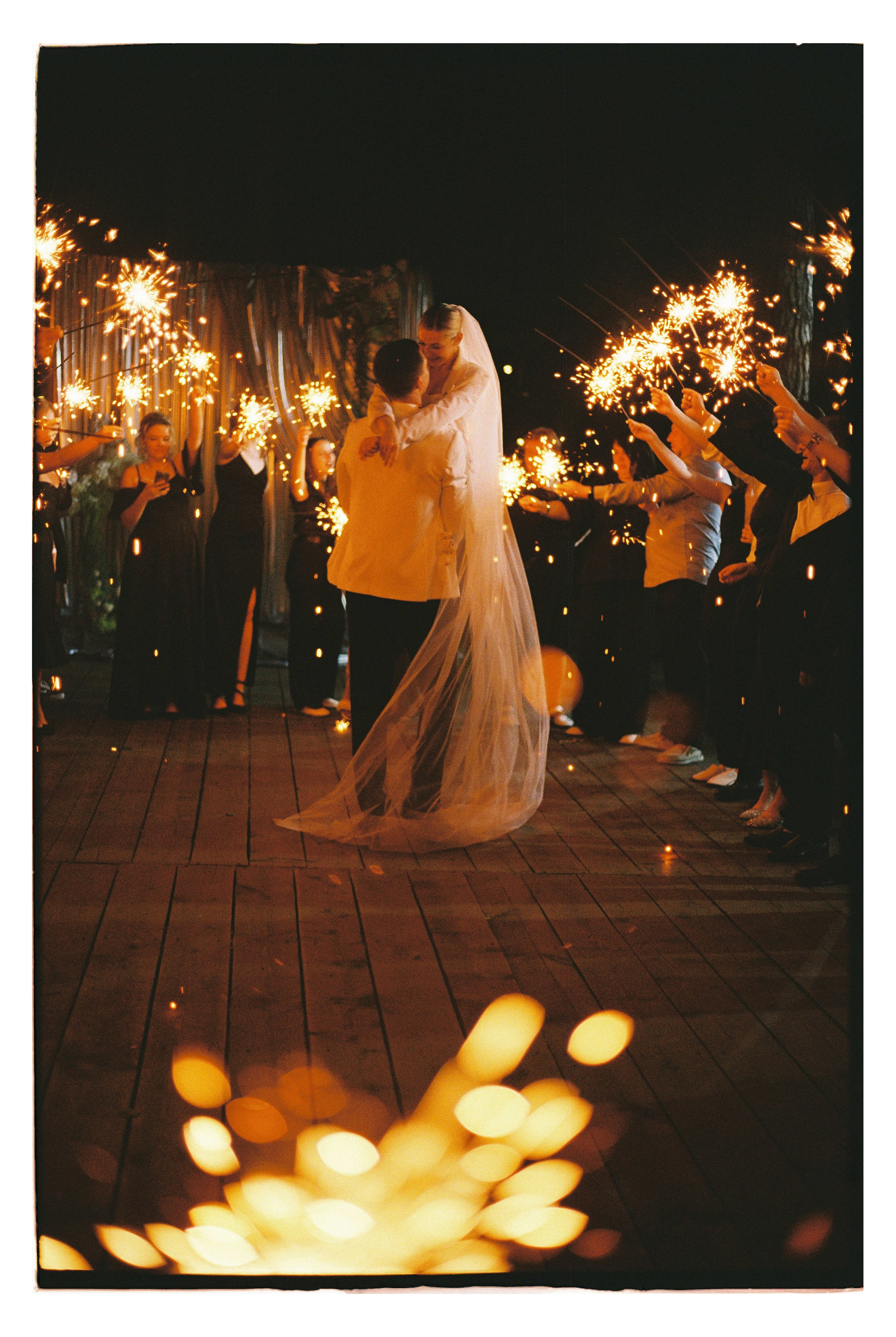 Сентиментальная свадебная фотография