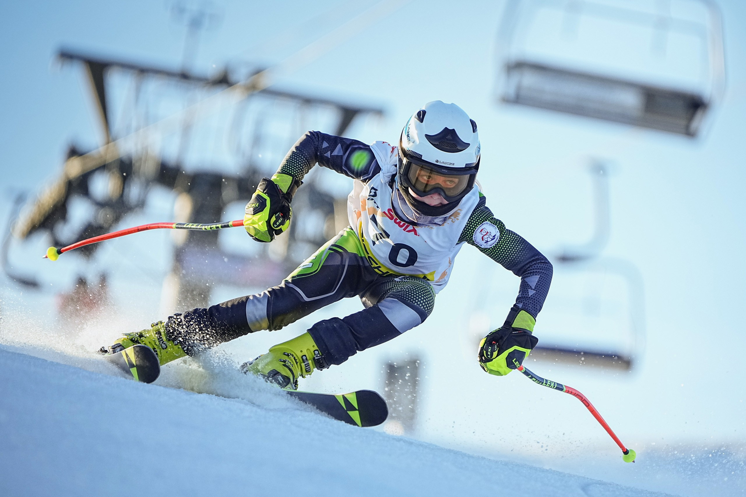 Первенство Дмитровского городского округа по горнолыжному спорту «Памяти А. Жирова» GS U10, U12. Фотограф Студитский Евгений