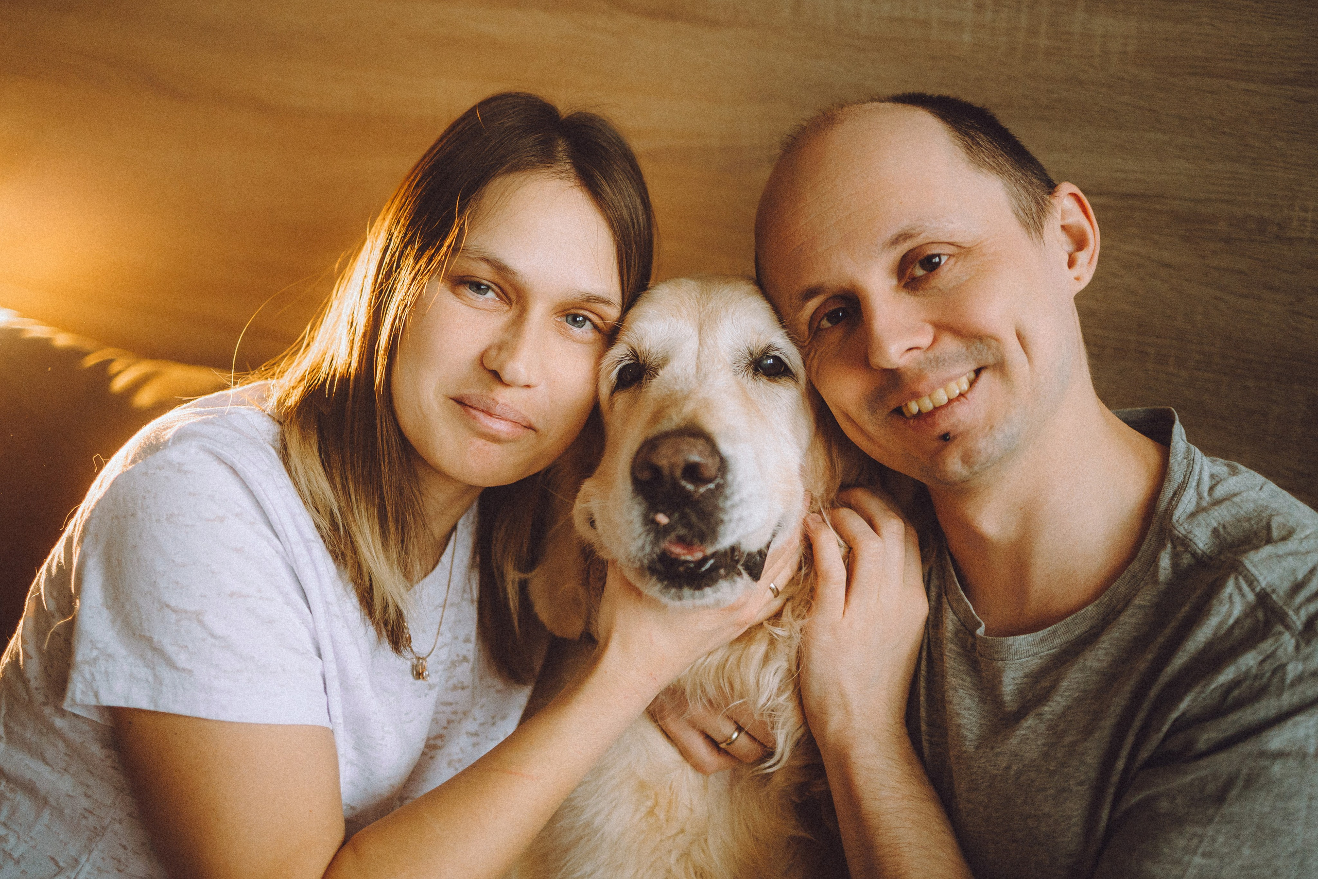 Ира, Андрей, Бэлла и Панда