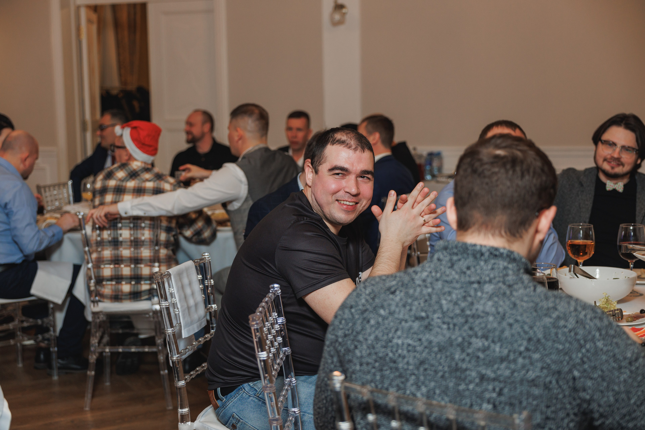 Новогодний корпоратив. Фотограф в Москве Дмитрий Емельянов