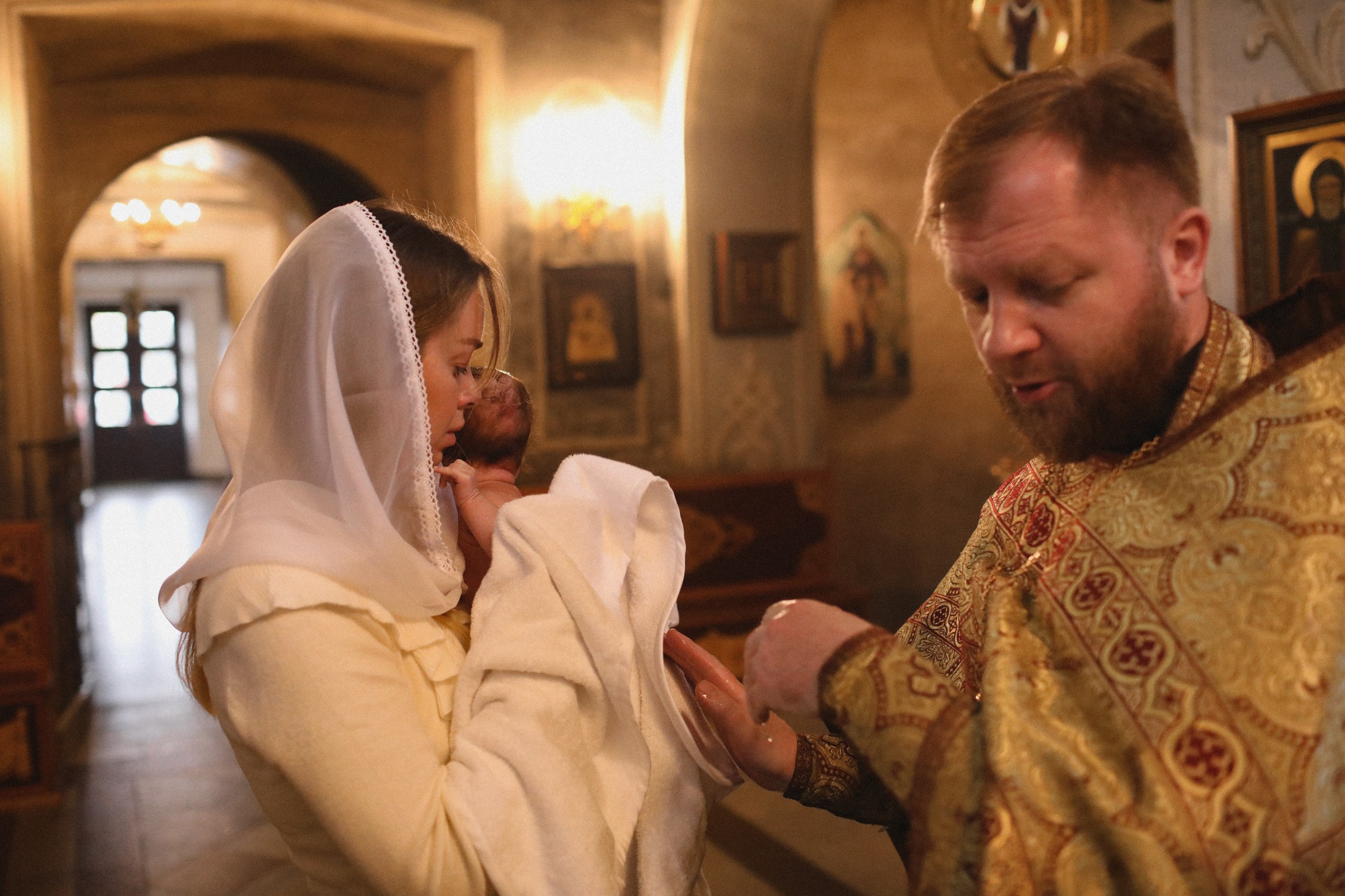 Таинство Крещения. Семейный фотограф в Москве Алевтина Носова