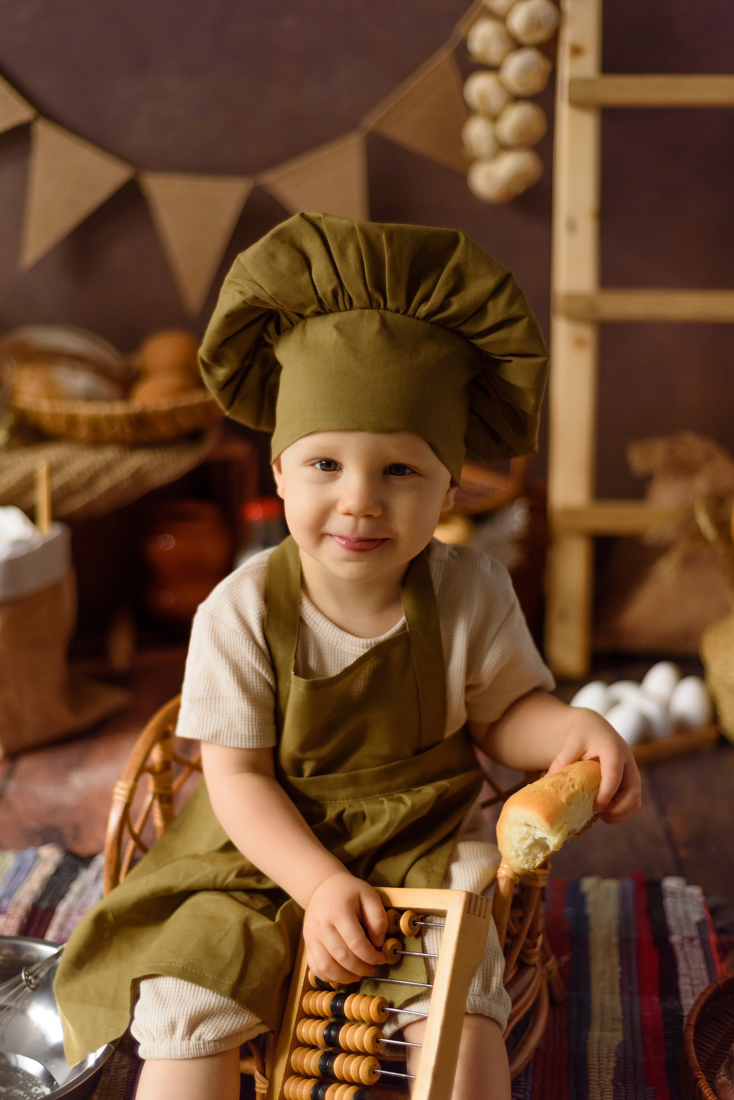 Фотопроект «Пекарь». Детский Фотограф |Фотограф на годик в Брянске Ирина Романова