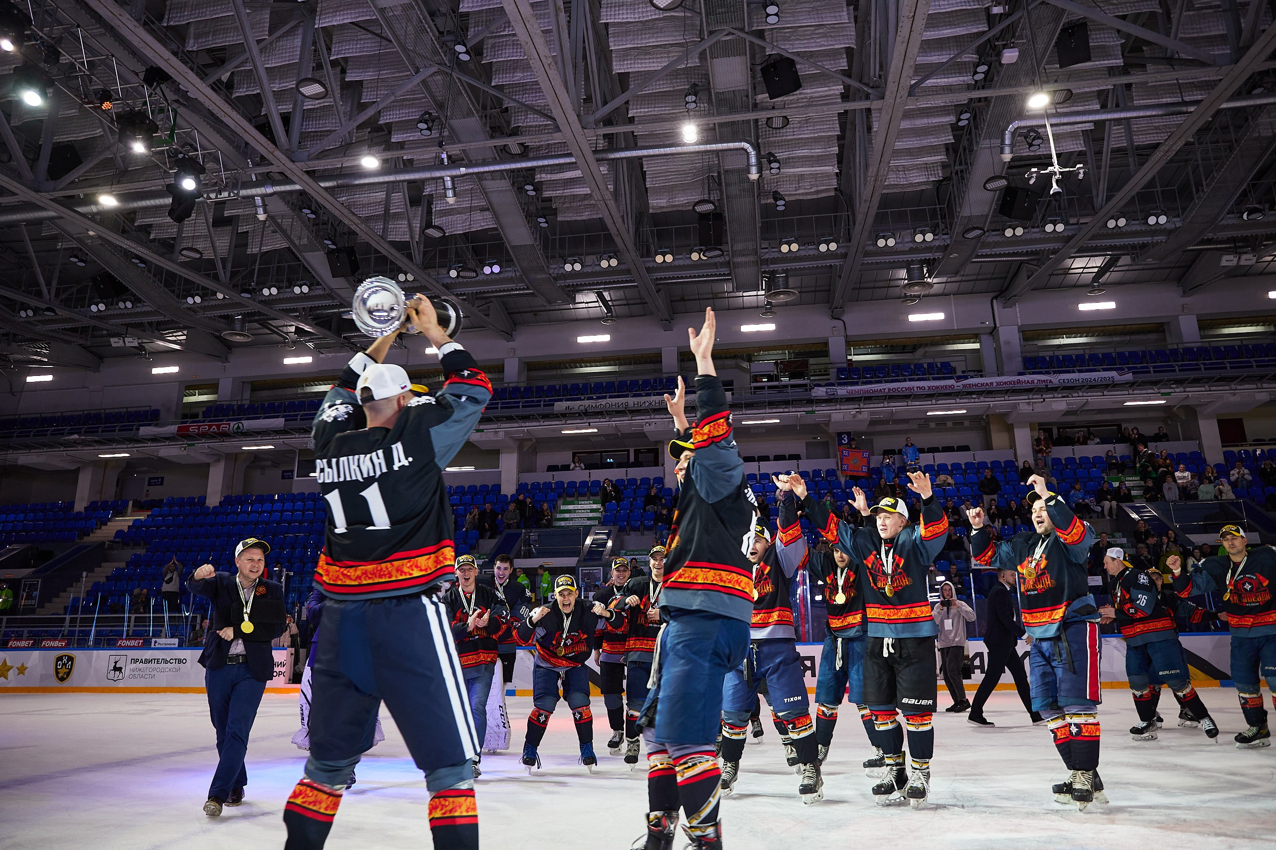 Репортаж. Офицерская хоккейная лига 2025 год. Спортивный фотограф Некрасов Денис