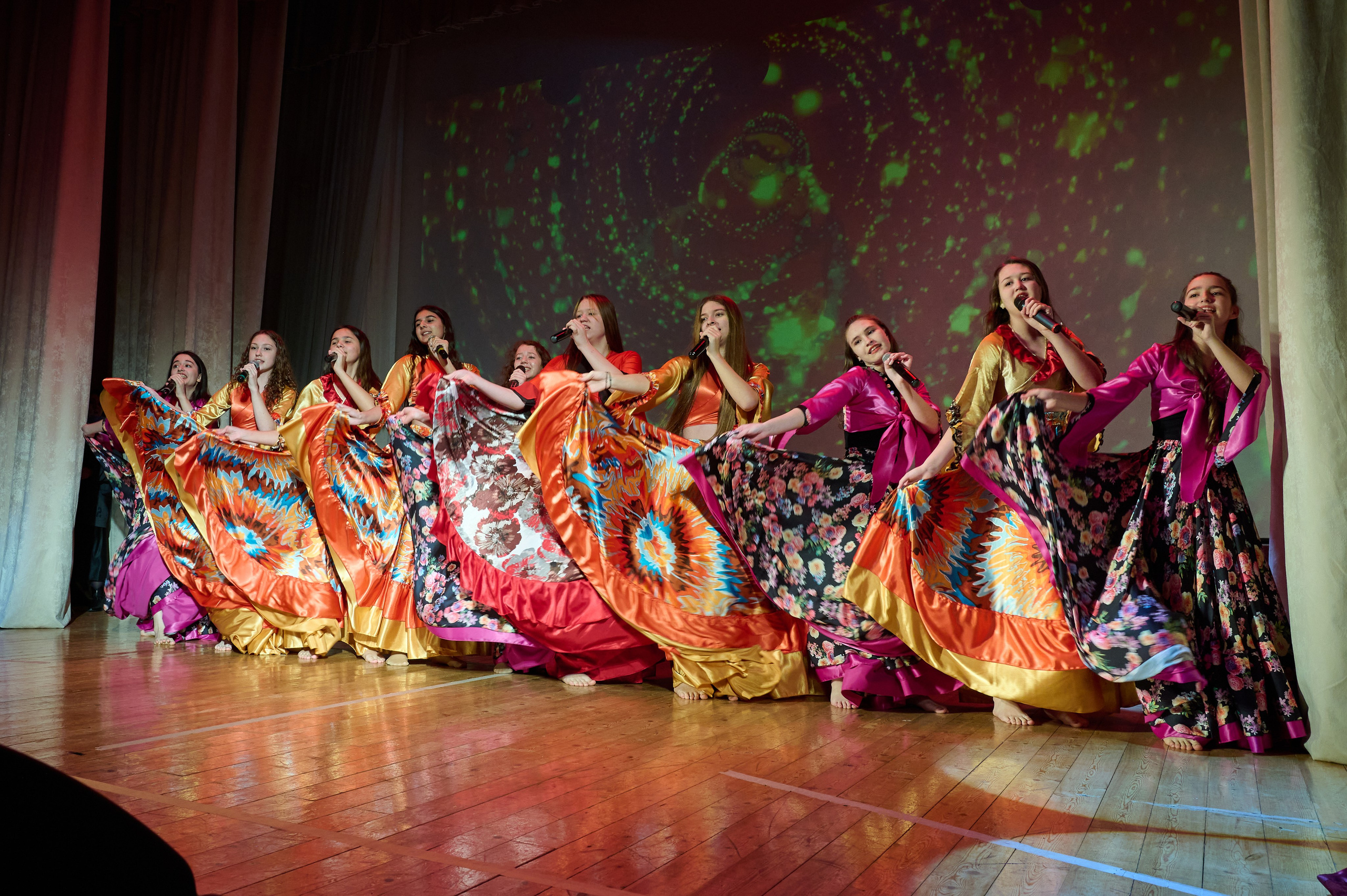 Новогодний концерт. Жизнь курорта Кабардинка в фотографиях