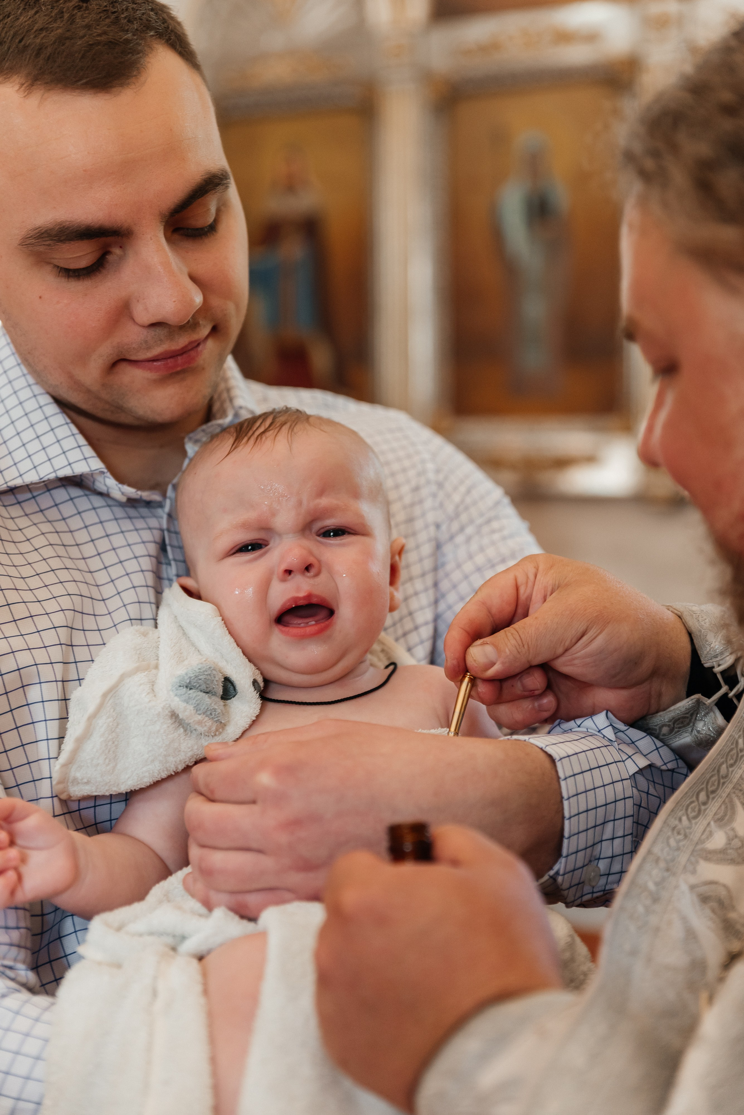 Крещение Тимура. Семейная фото и видеосъёмка. Брянск