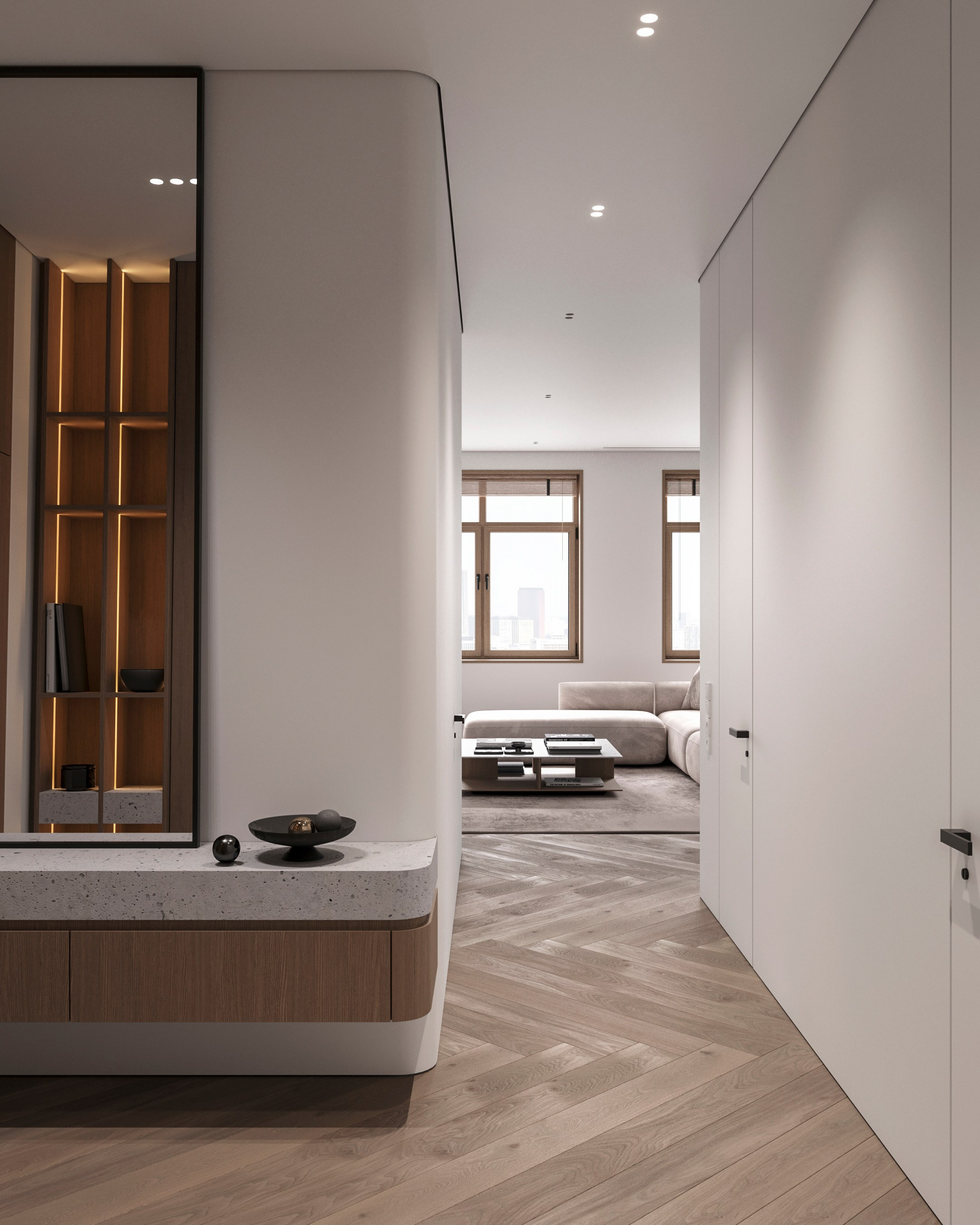 Кухня-гостиная. Kindhard-design