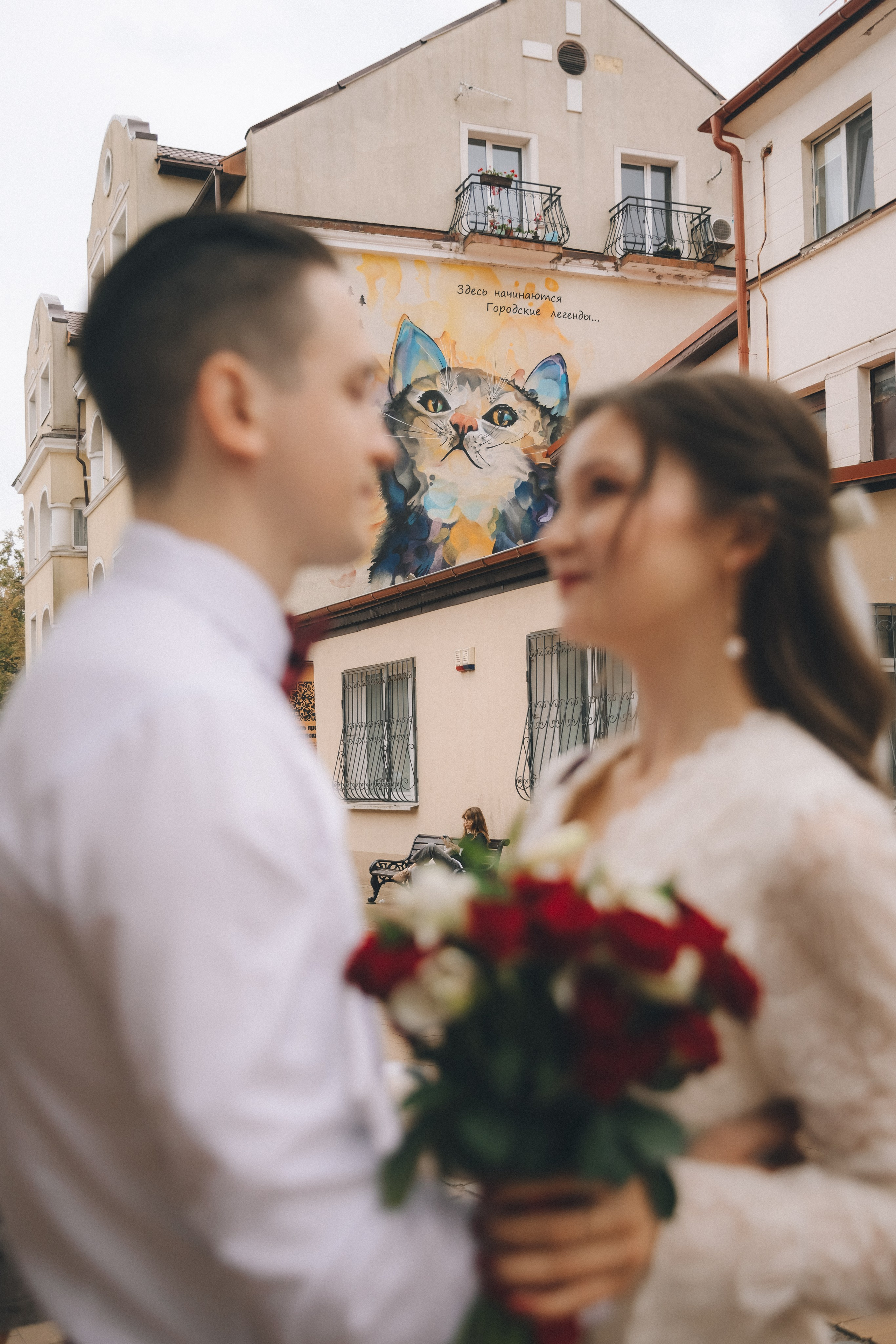 Летняя свадьба в городе. Фотограф Зеленоградск Красильникова Елена