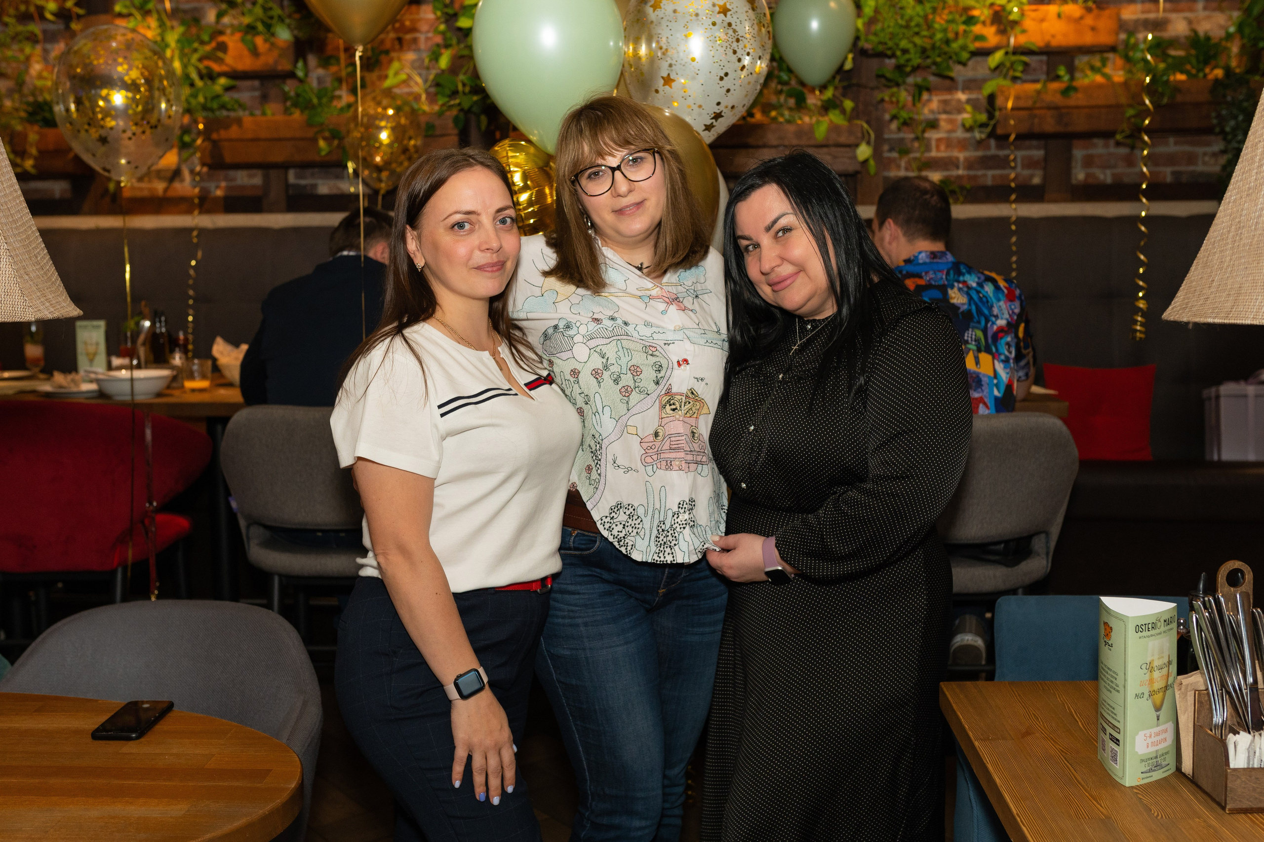 День Рождения Марии, Osteria Mario. Свадебный фотограф в Москве Анна Полушина