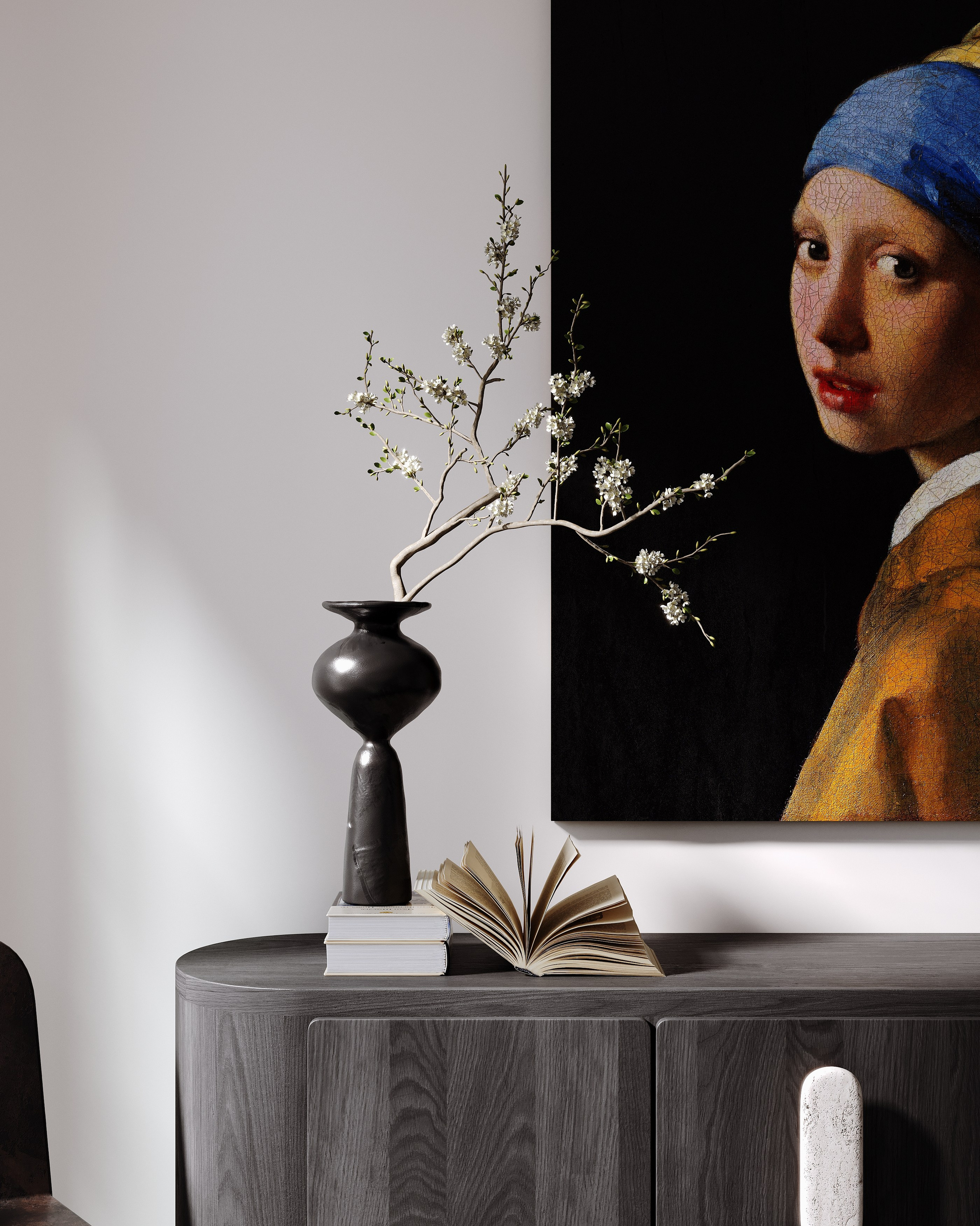 Кабинет design by kireevaaanna. Визуализации интерьера