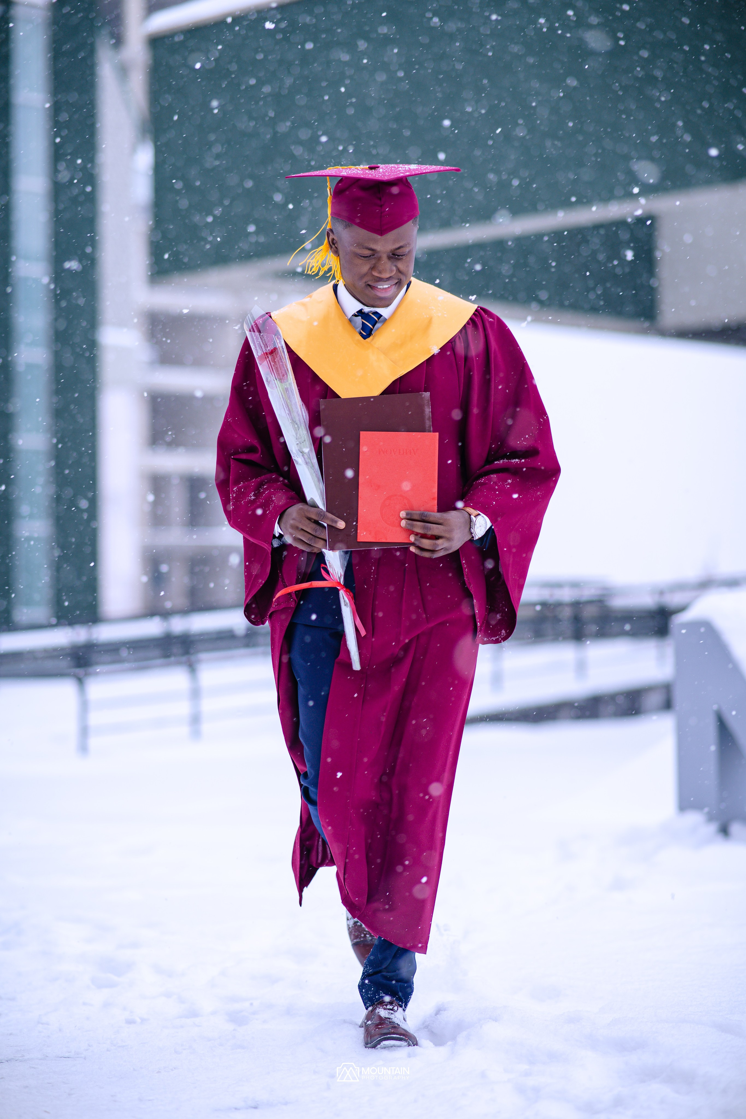 Remise des diplômes. Photographe basé à Moscou