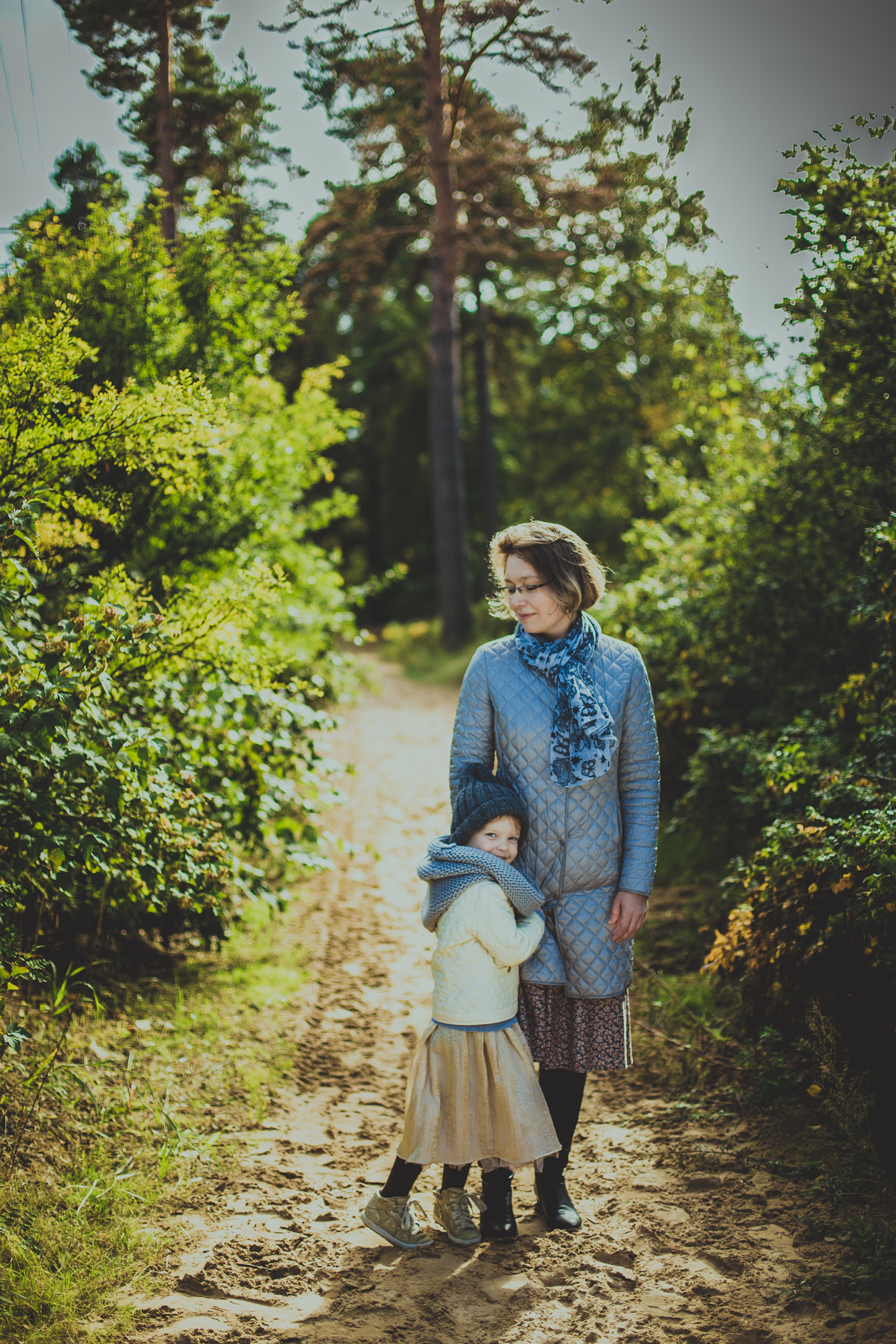 Семейная фотосессия родителей с сыном и дочкой на Финском Заливе. Детский, свадебный и семейный фотограф Юлия Курбатова, Санкт-Петербург