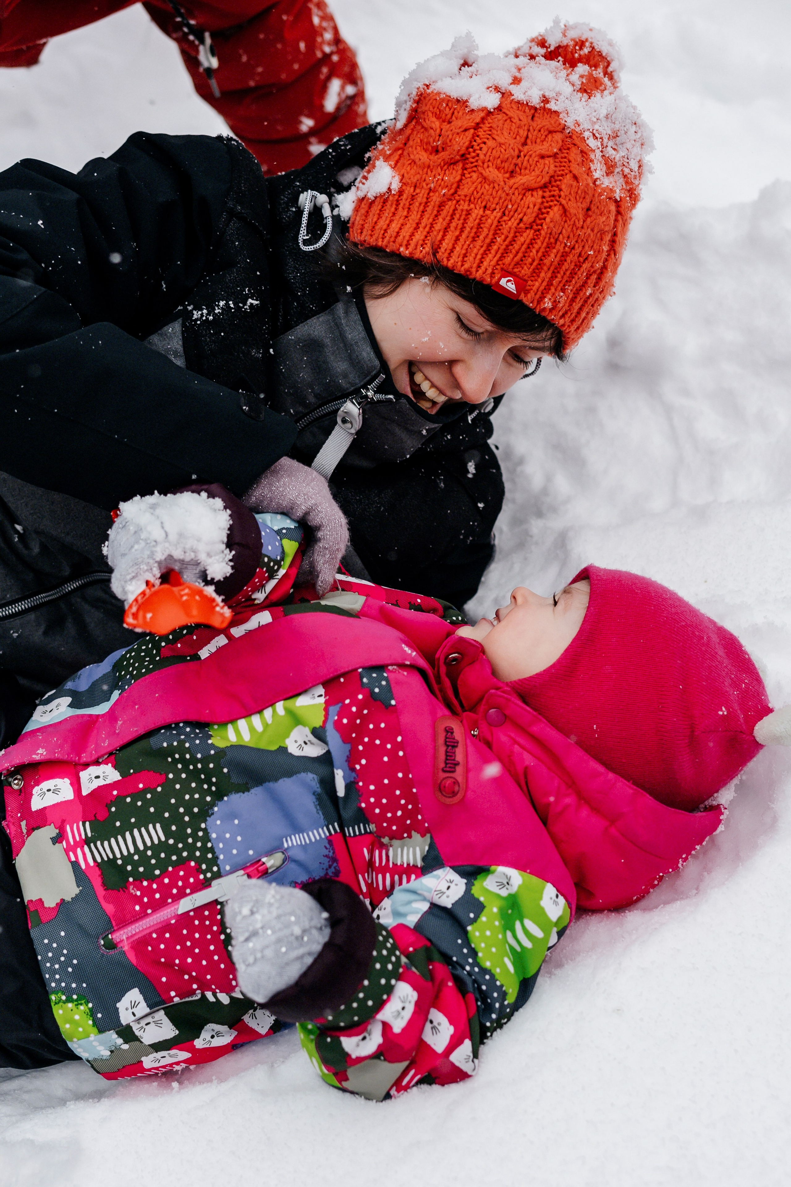 Семейная фотосессия дома с маленьким ребенком. Семейный фотограф в Москве Ирина Жур