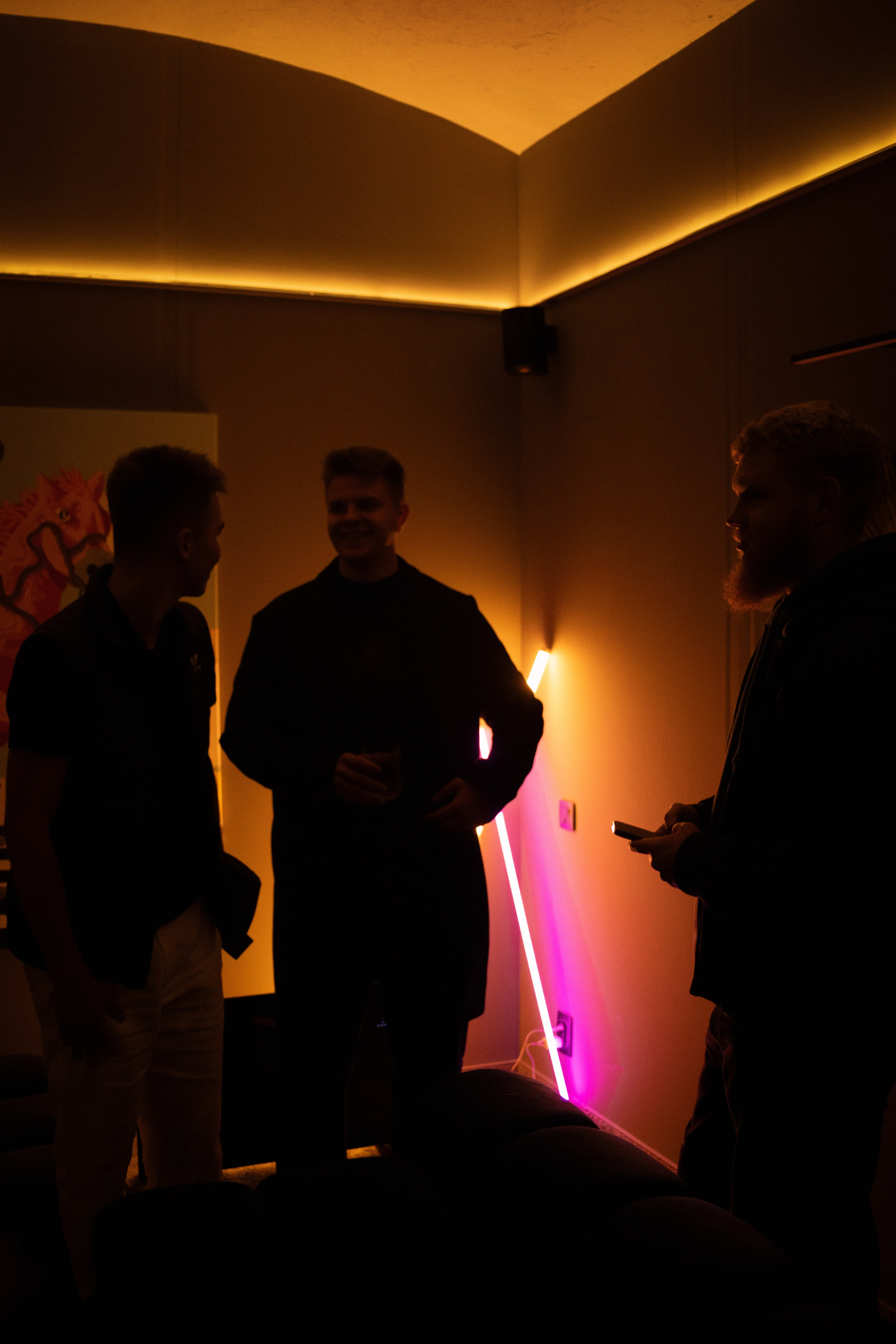 Opening of a massage salon. Magic photos