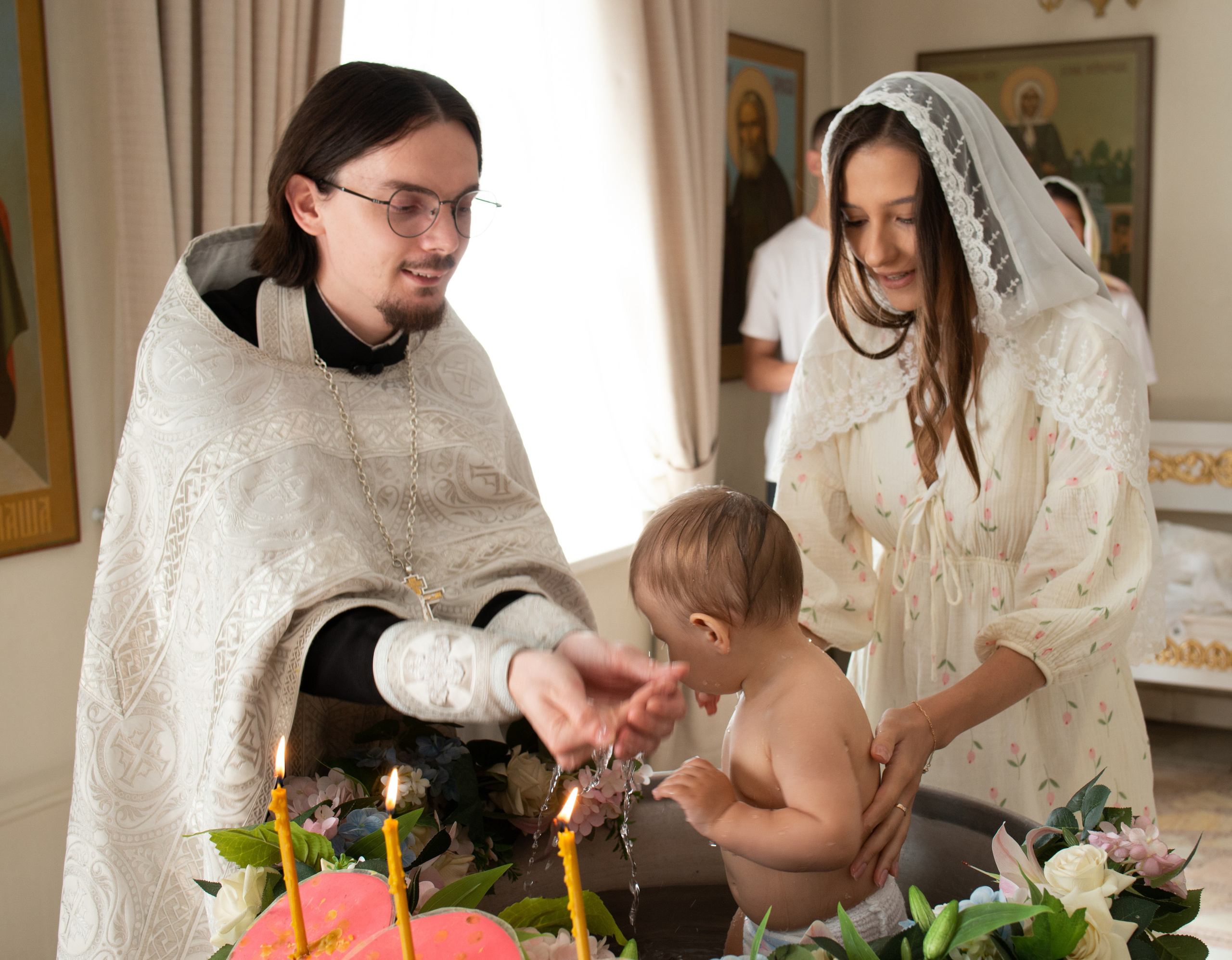 Крещение Вероники. Семейный и детский фотограф в Екатеринбурге Наталия Акимова
