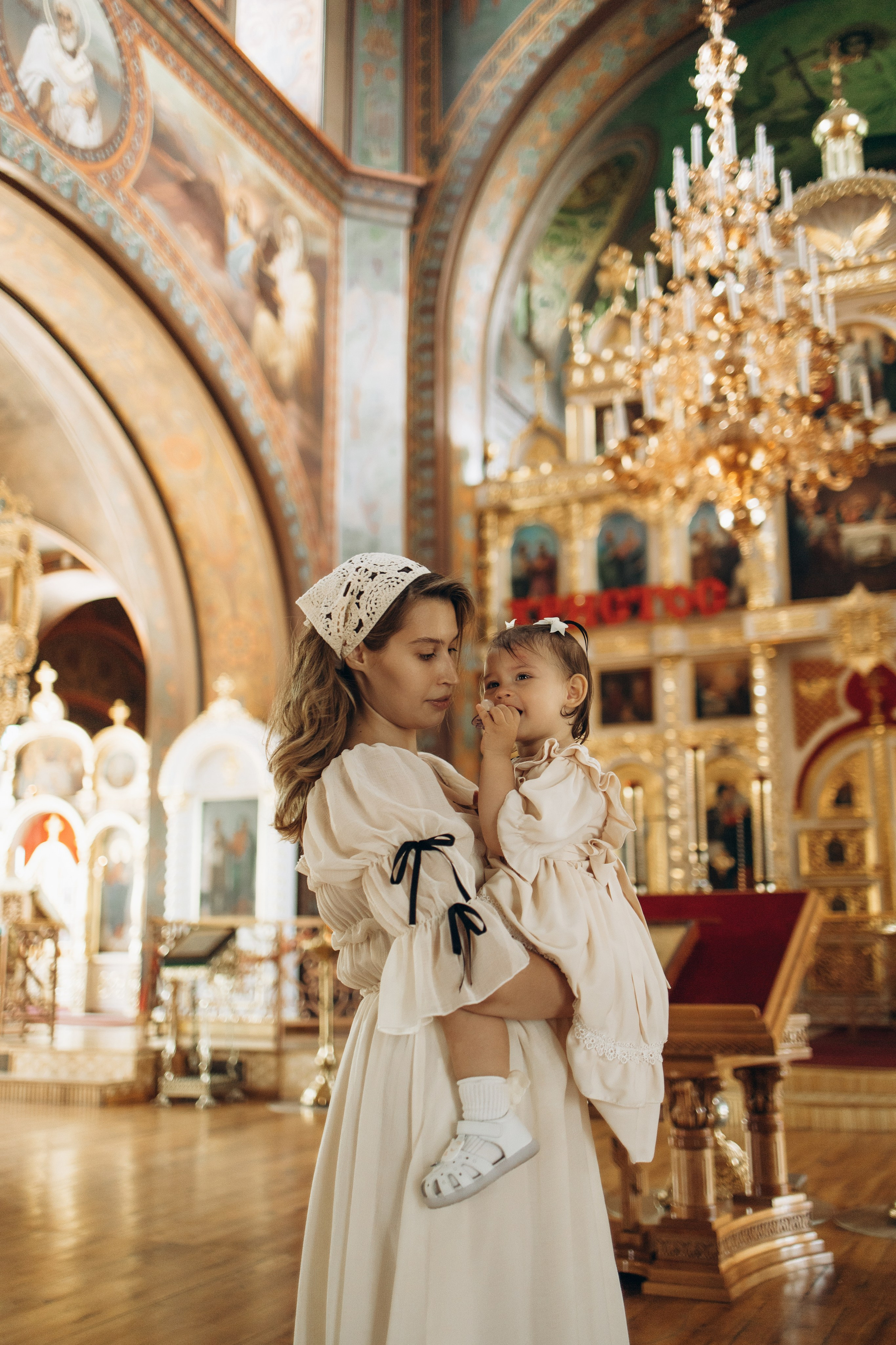 Крещение Стефании. Самый теплый фотограф в Краснодаре Рябоконь Ксения