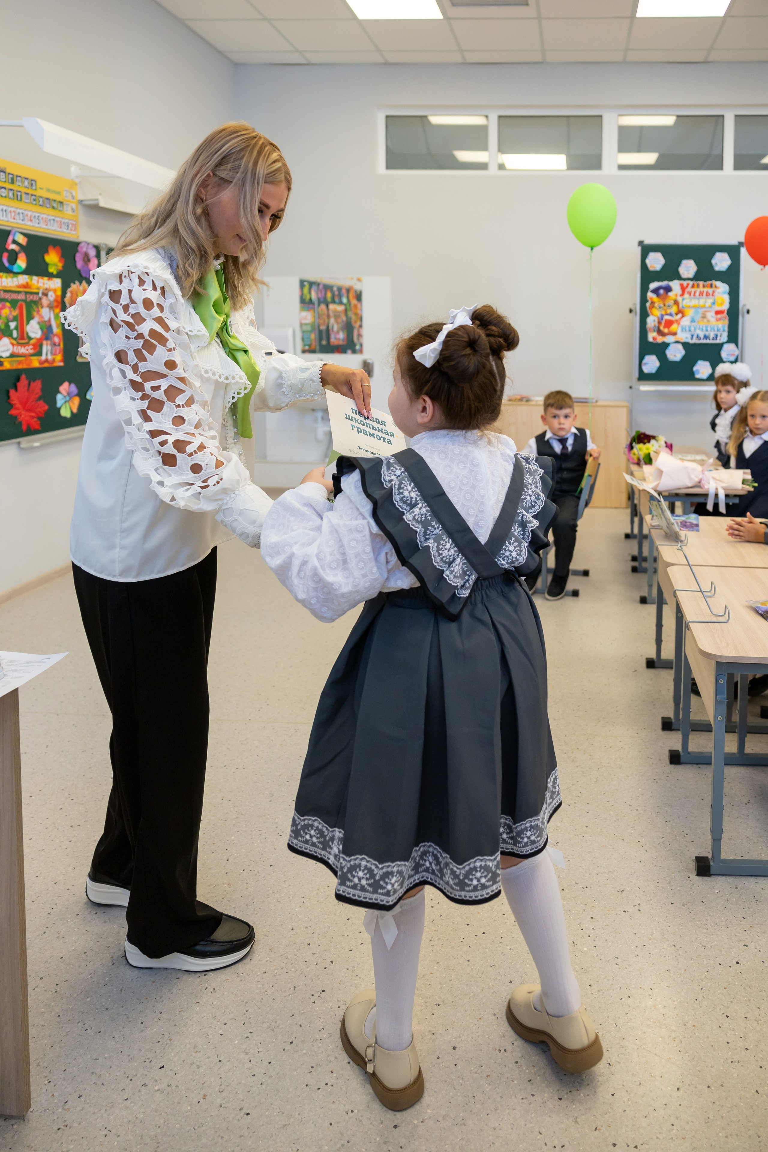 Первый раз в первый класс (репортажная съемка). Фотограф в Серпухове Наталья Руденко