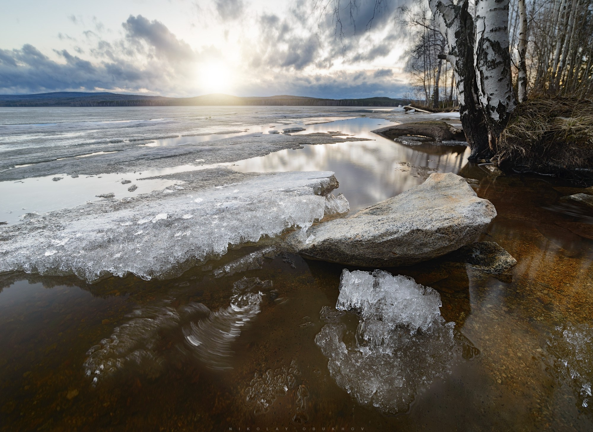 Весенние пейзажи Черноисточинска | Фотограф Николай Обухов