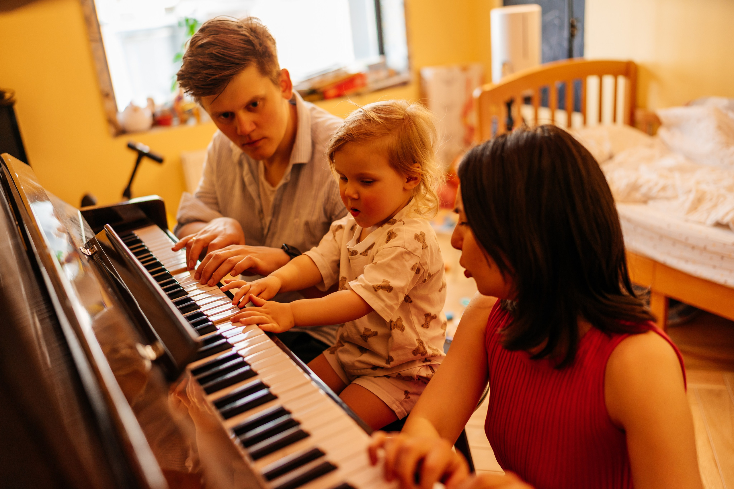 Сергей, Кристина и малышка Нина. Семейный фотограф в Москве Ирина Жур