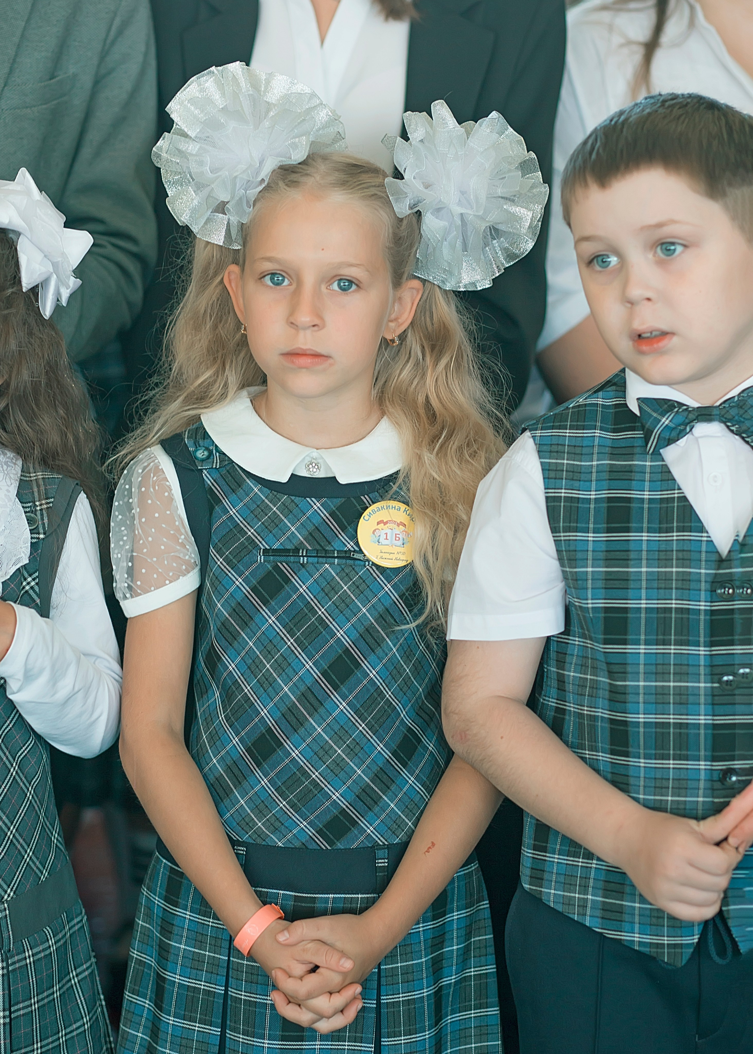 Первый класс линейка, в классе, портреты. Семейный и детский фотограф в Нижнем Новгороде