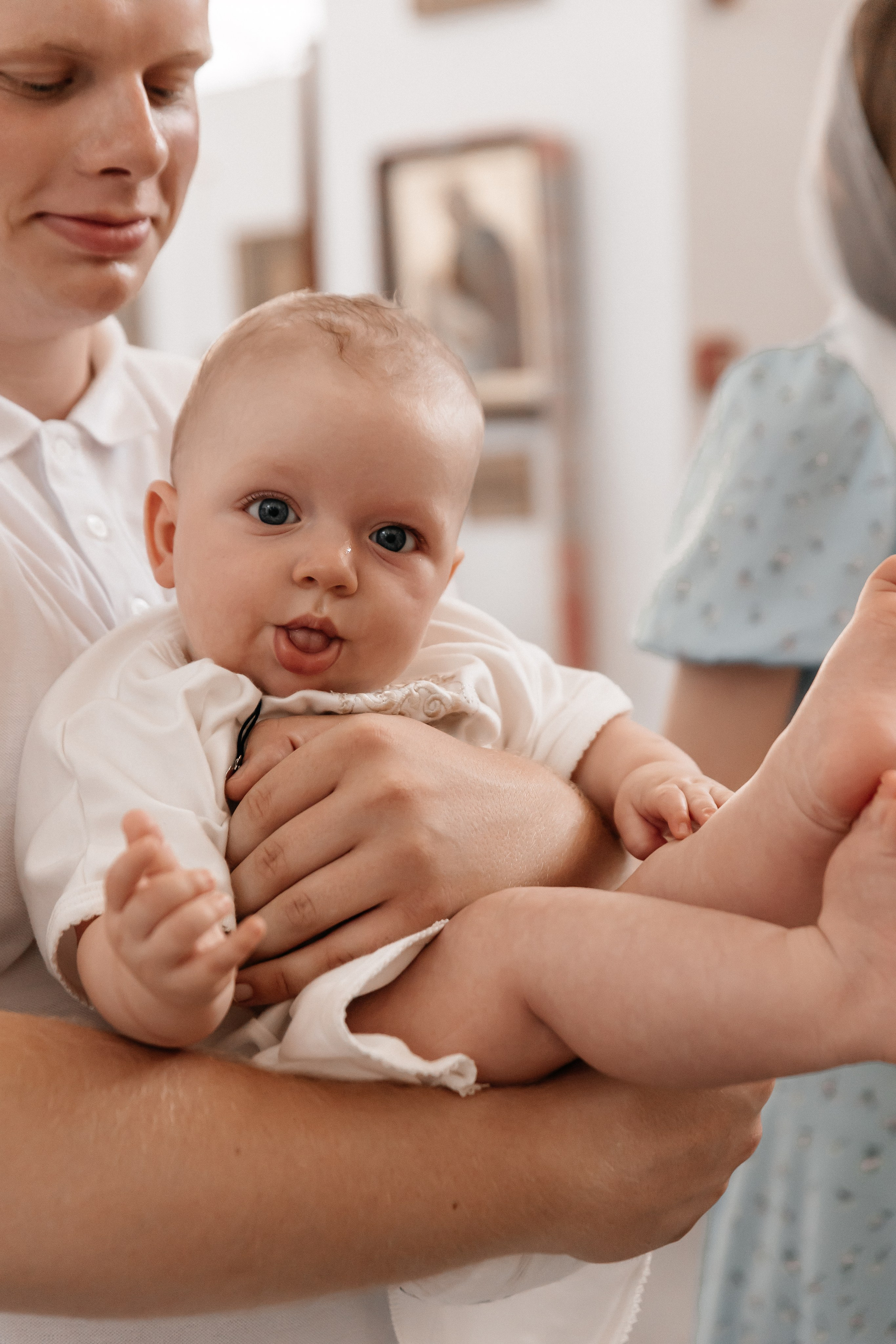 Крещение Роберта. Семейный фотограф Минск Усова Ольга