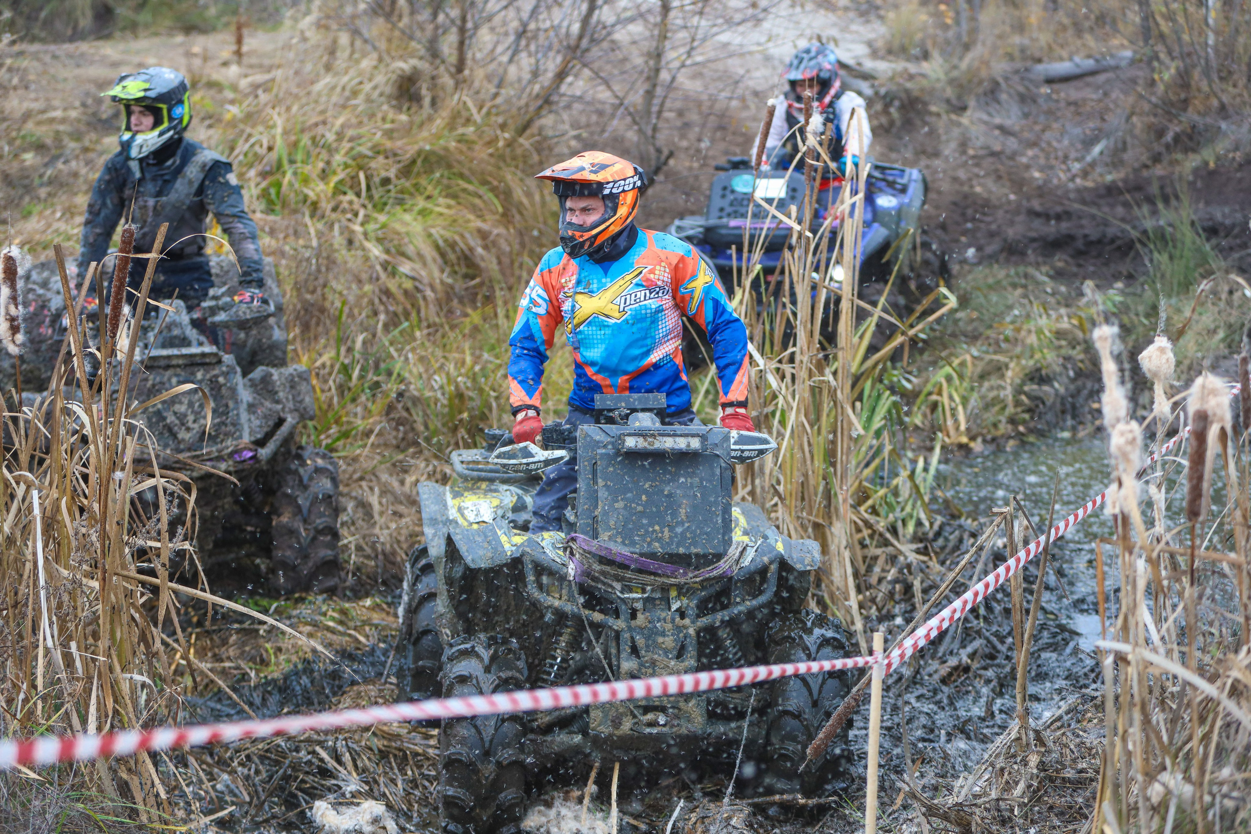 Гонки на квадроциклах Грязевое кольцо. Спортивный фотограф в Самаре