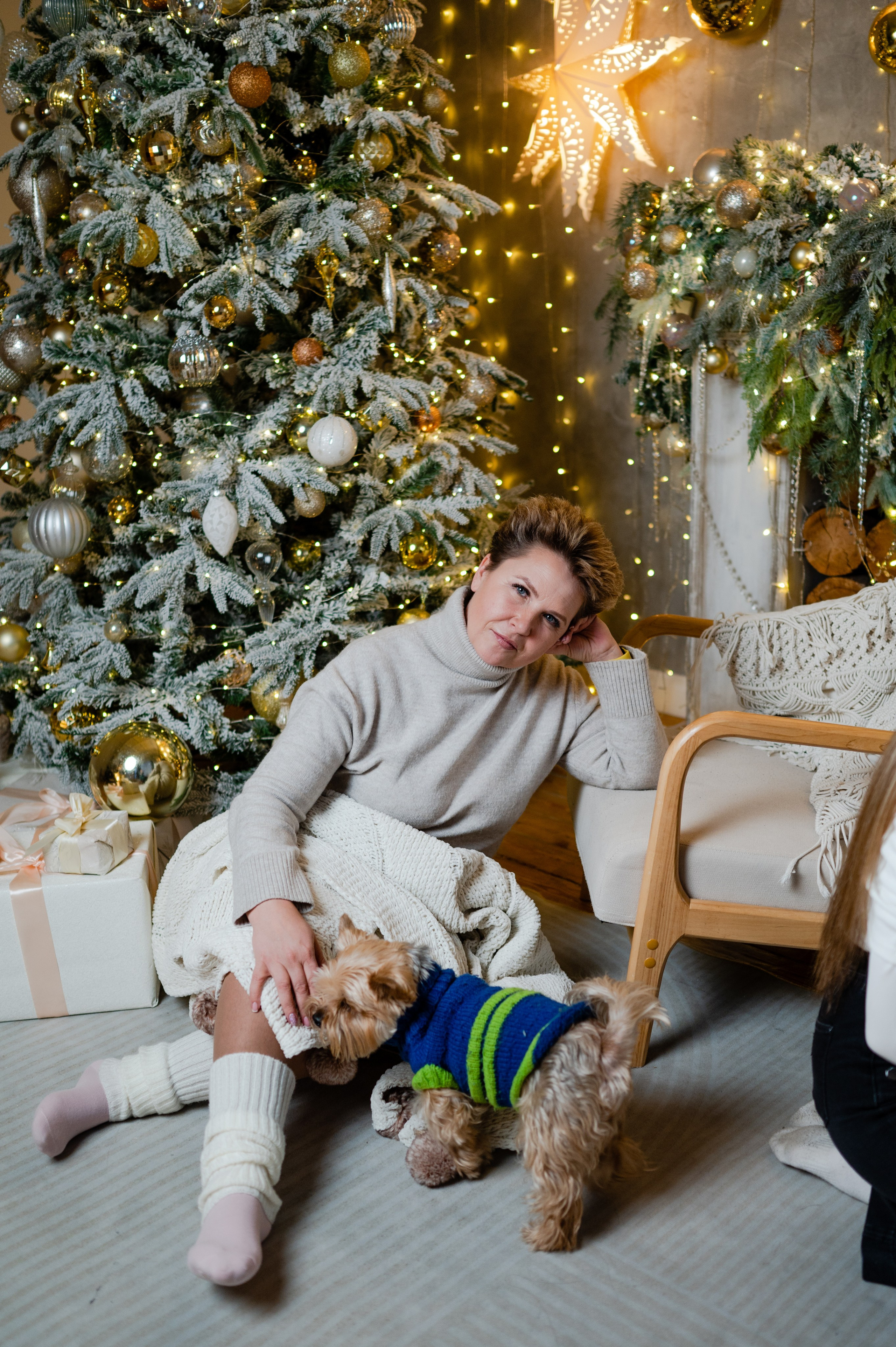 Новогодня съемка. Семейный и детский фотограф в Хабаровске Матюшкова Екатерина