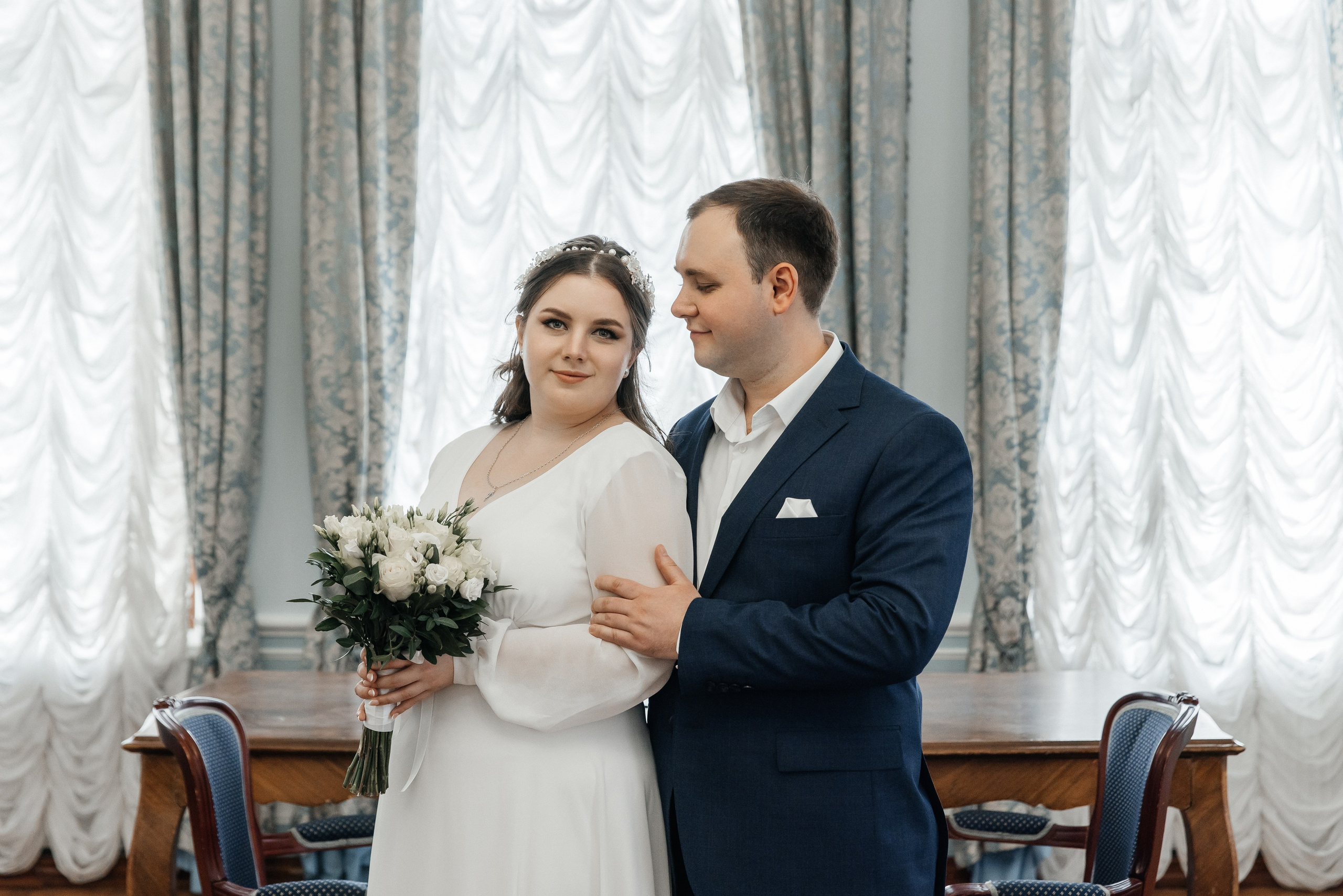 Анастасия и Никита | Библиотека им. Боголюбова. Фотограф Москва Шептаев Артём