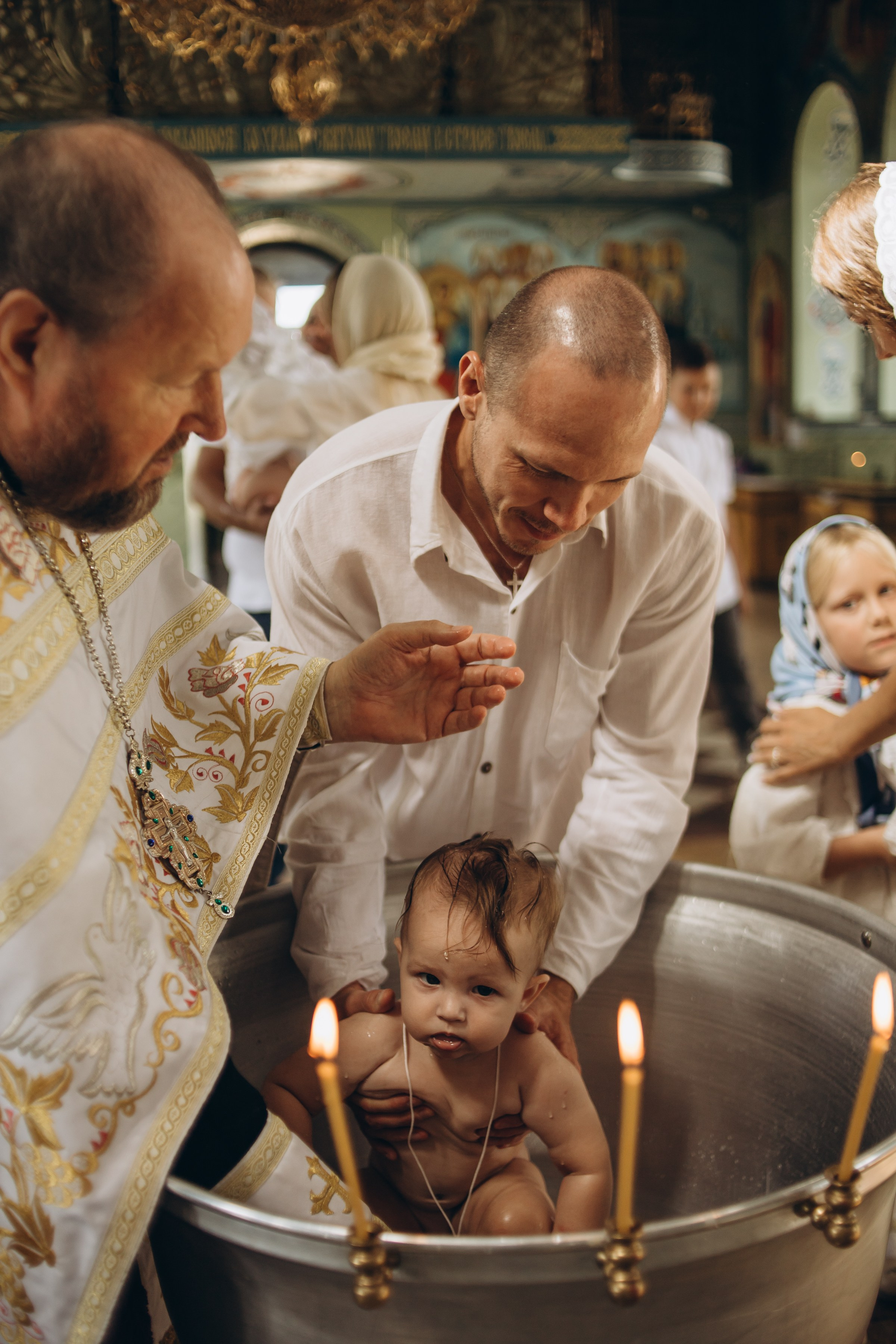 Крещение Варвары и Елизаветы. Семейный фотограф в Волгодонске Краченцева Анна