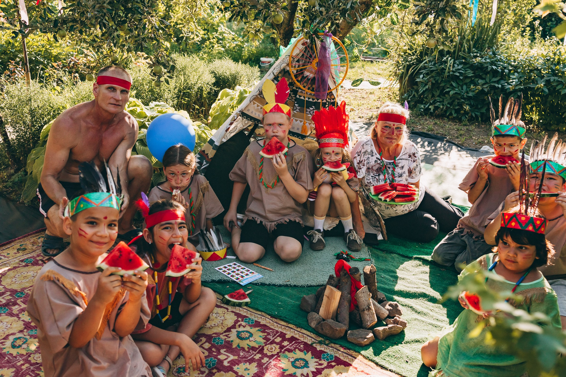 «Индейцы». Семейный фотограф в Волгодонске Краченцева Анна