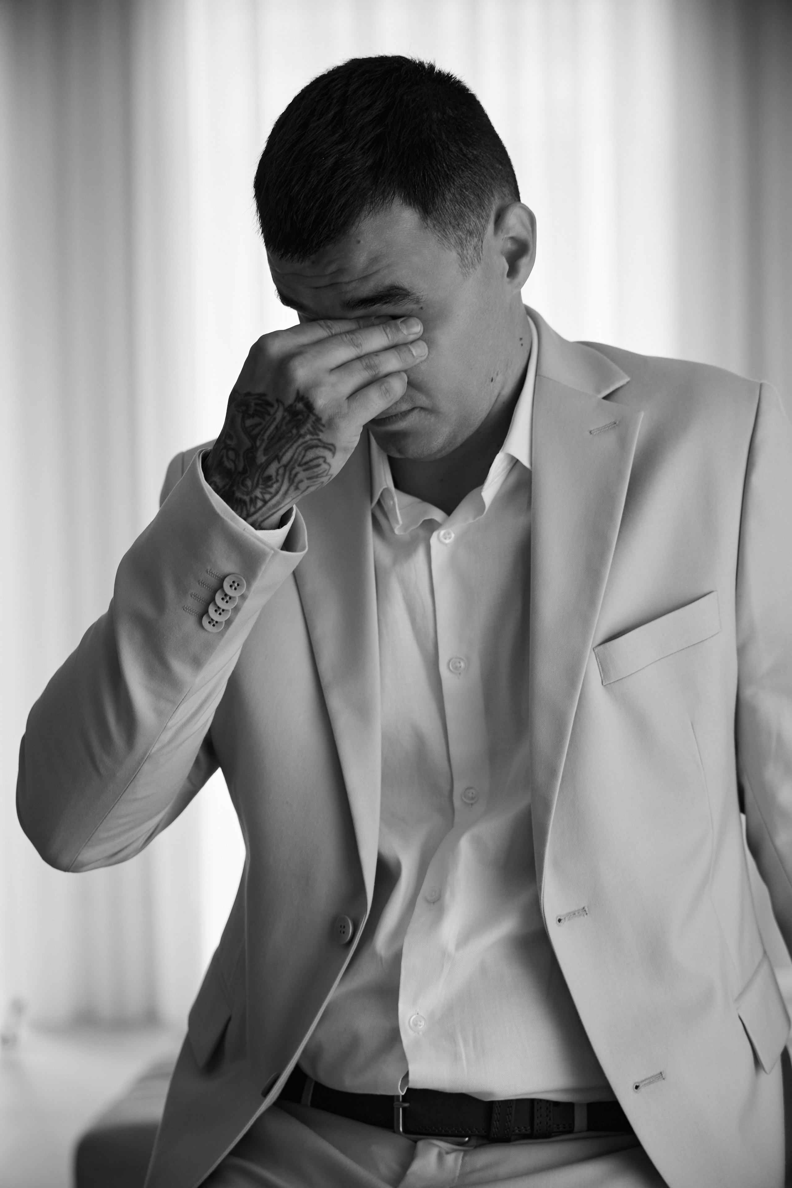 Фотограф Иванов Дмитрий, трогательный портрет жениха