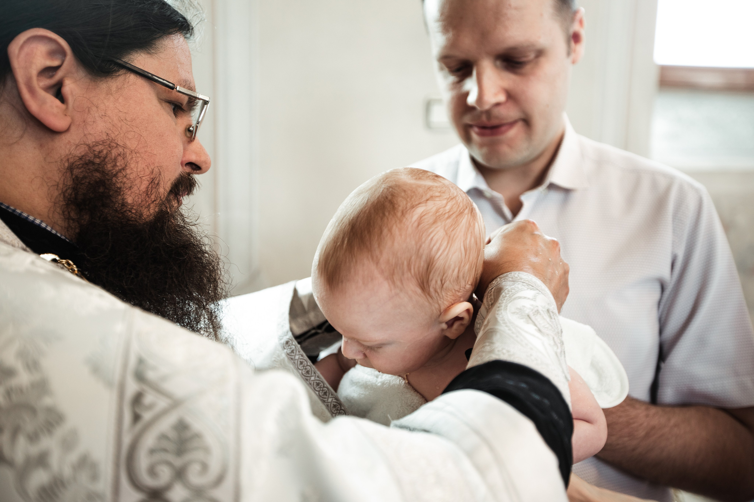 Крещение Николая в Елоховском Соборе. Фотосессии в Москве - фотограф Неонилла Ленко