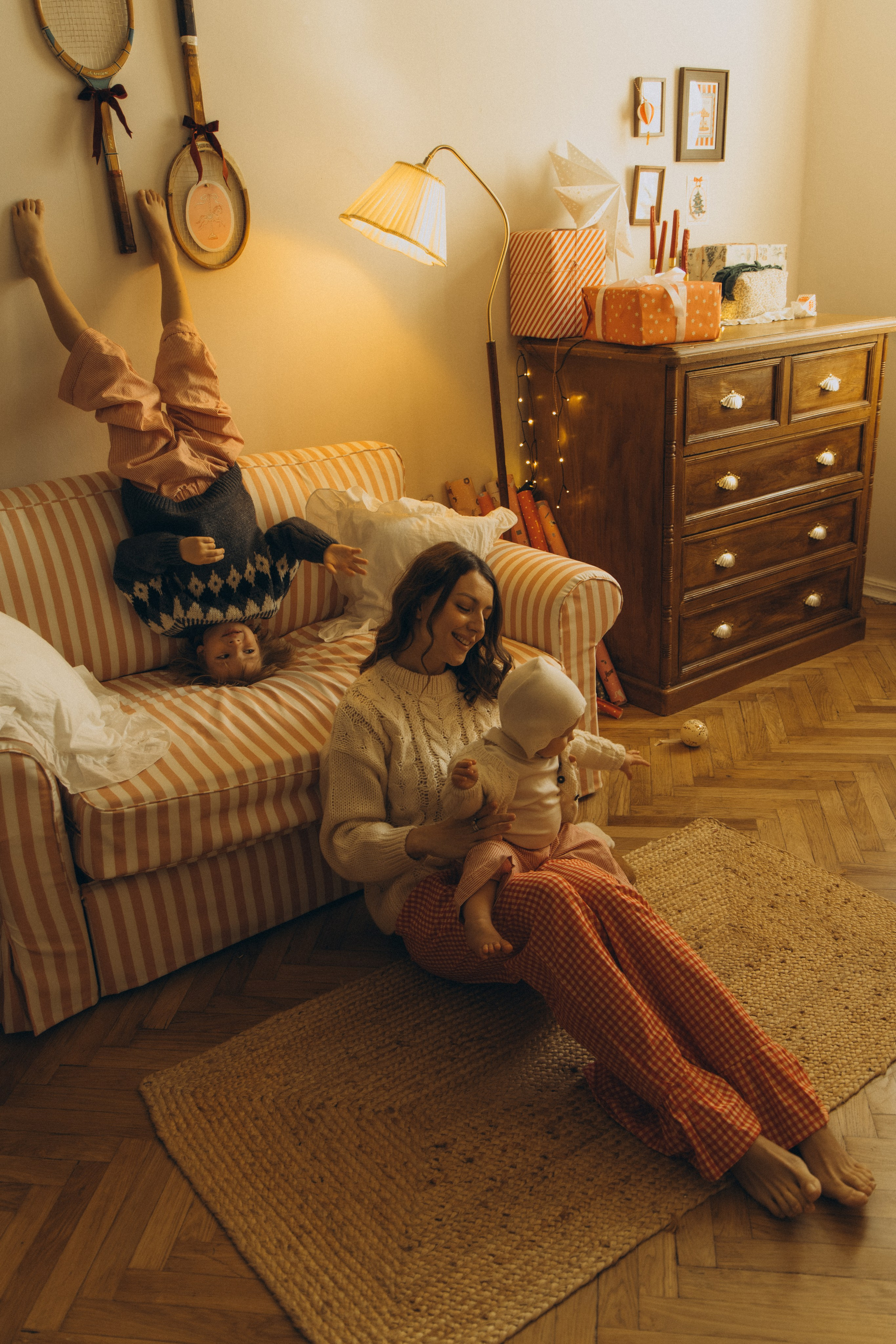 Теплая новогодняя история. Семейный фотограф в Москве Лоншакова Кристина