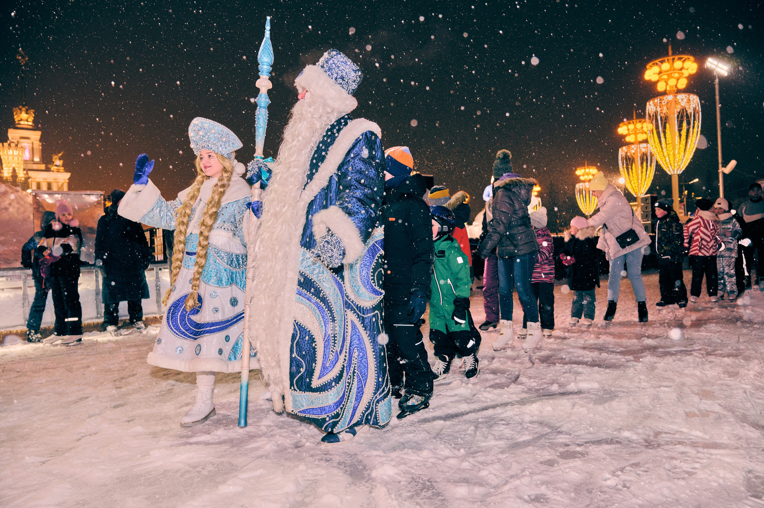 Линия жизни и Дед Мороз на ВДНХ. Никита Хохловский фото и видео продакшн