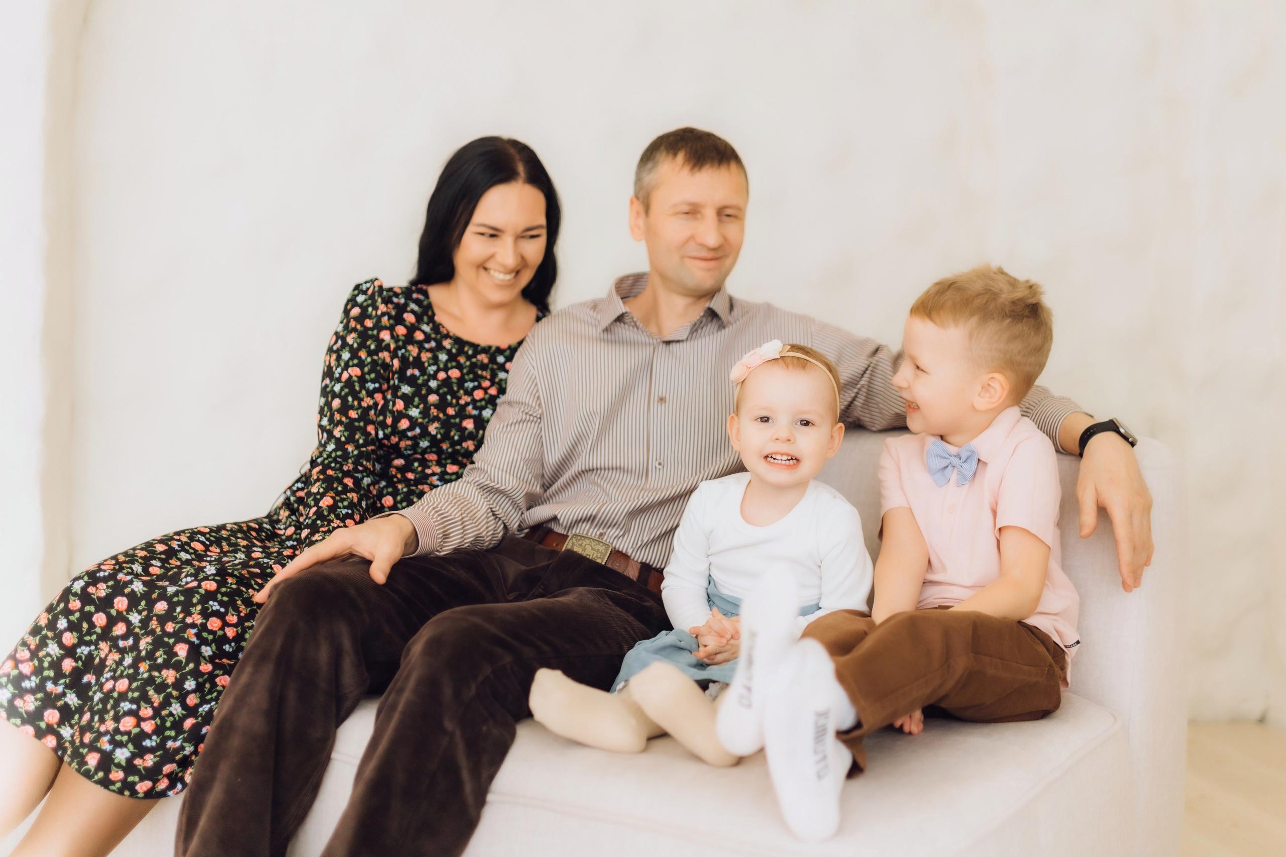 Семья Анны и Николая. Фотограф Анна Шибанова Ангарск-Иркутск