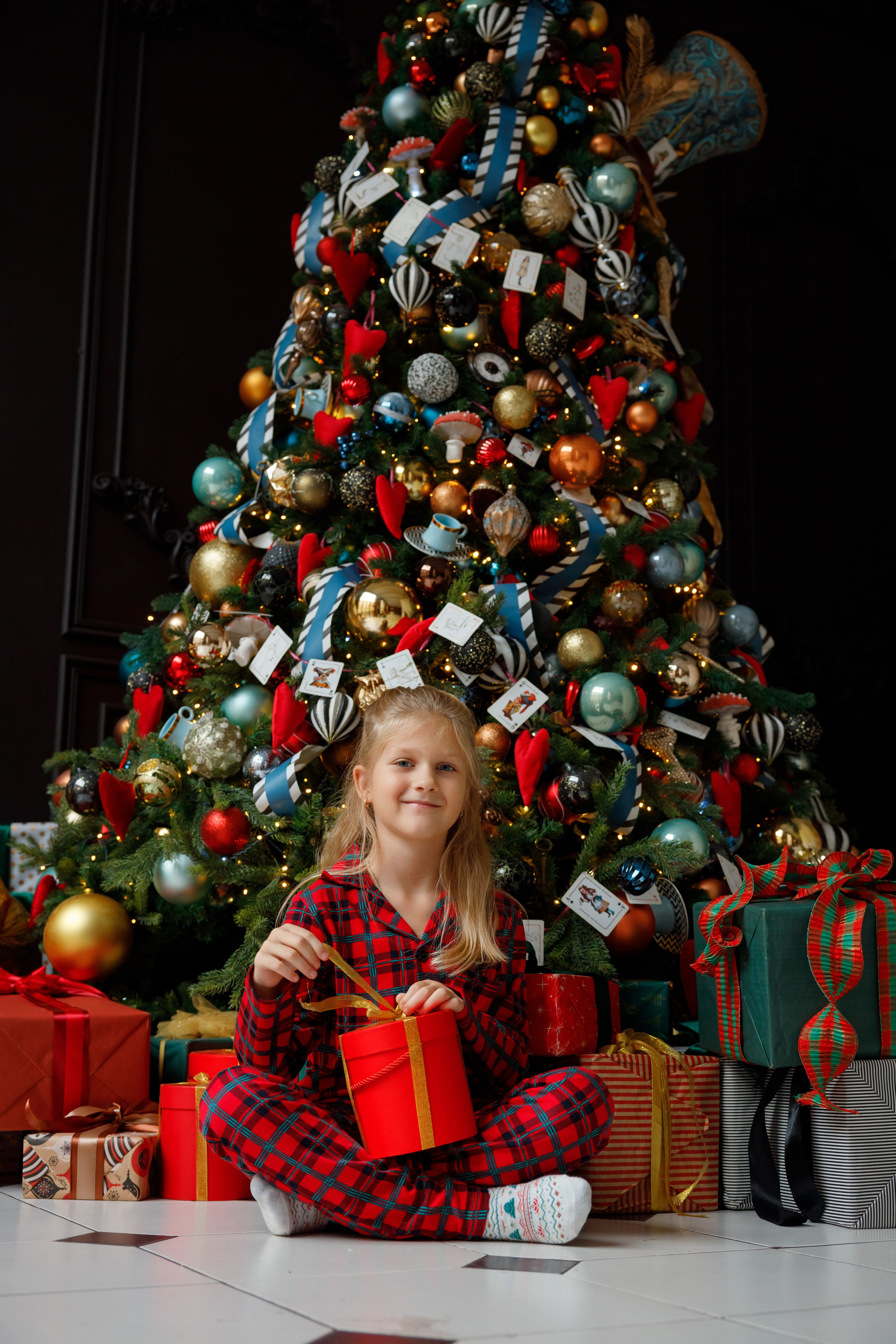 Оля и дочурки. Портретный и семейный фотограф в Москве Стаховская Елена