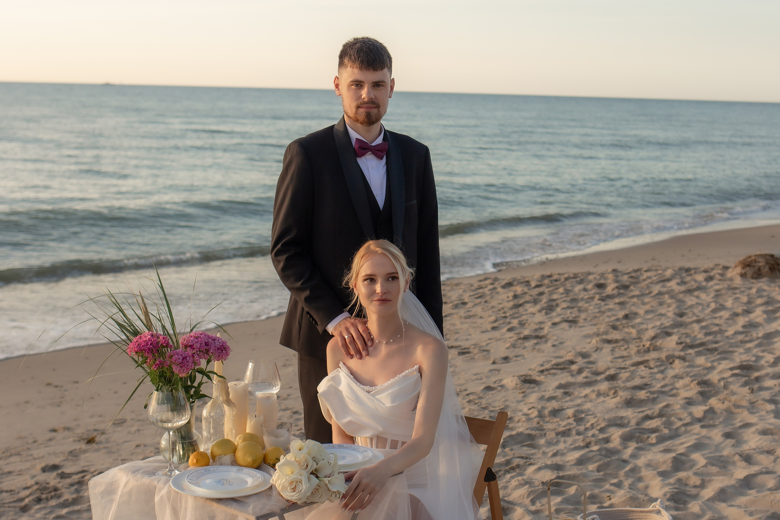 Александра и Влад. На закате. Фотограф в Калининграде Решетникова Алина