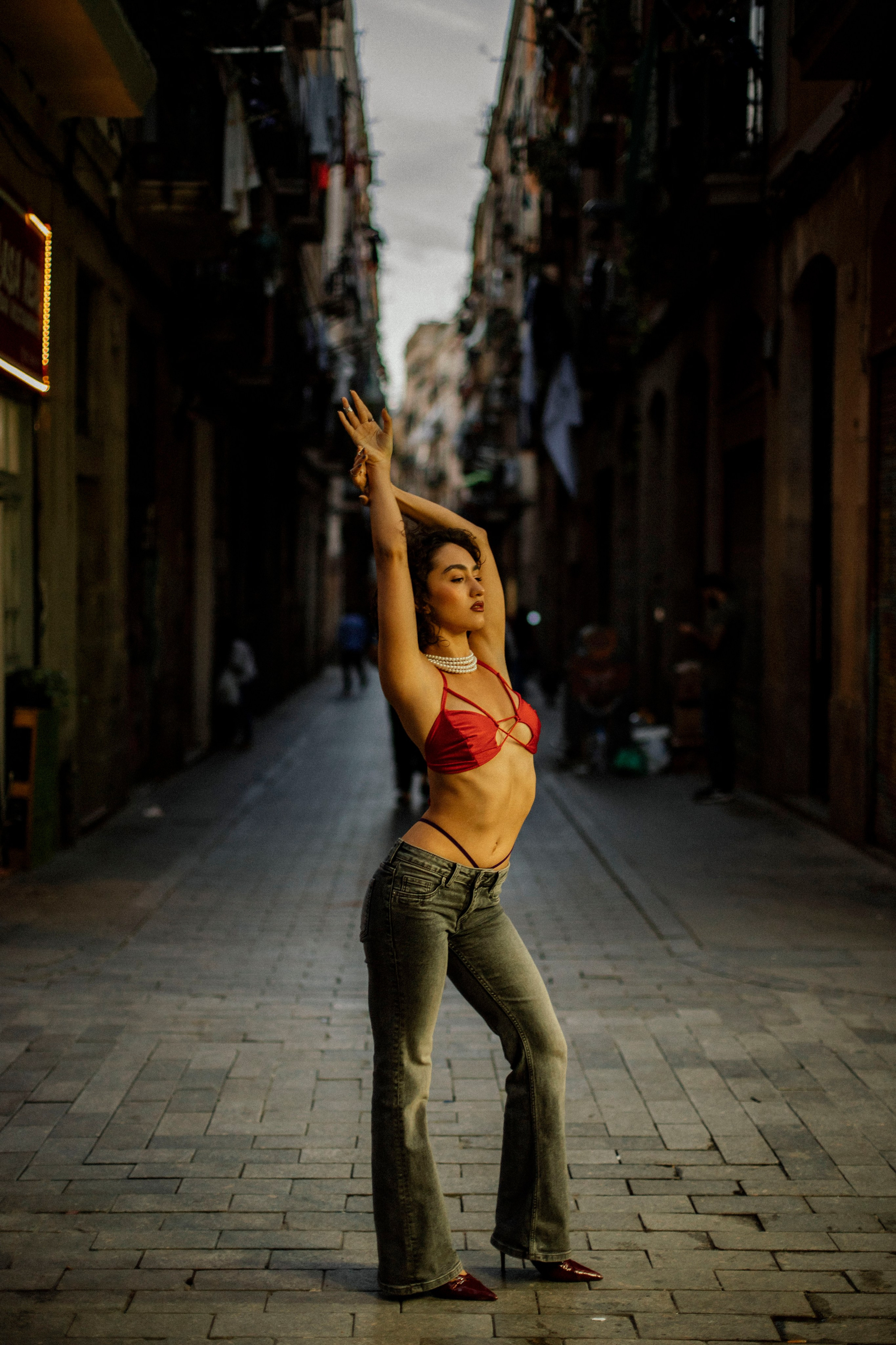 Kristina Kulakova // El Raval. Photographer Anastasia Kirnosenko