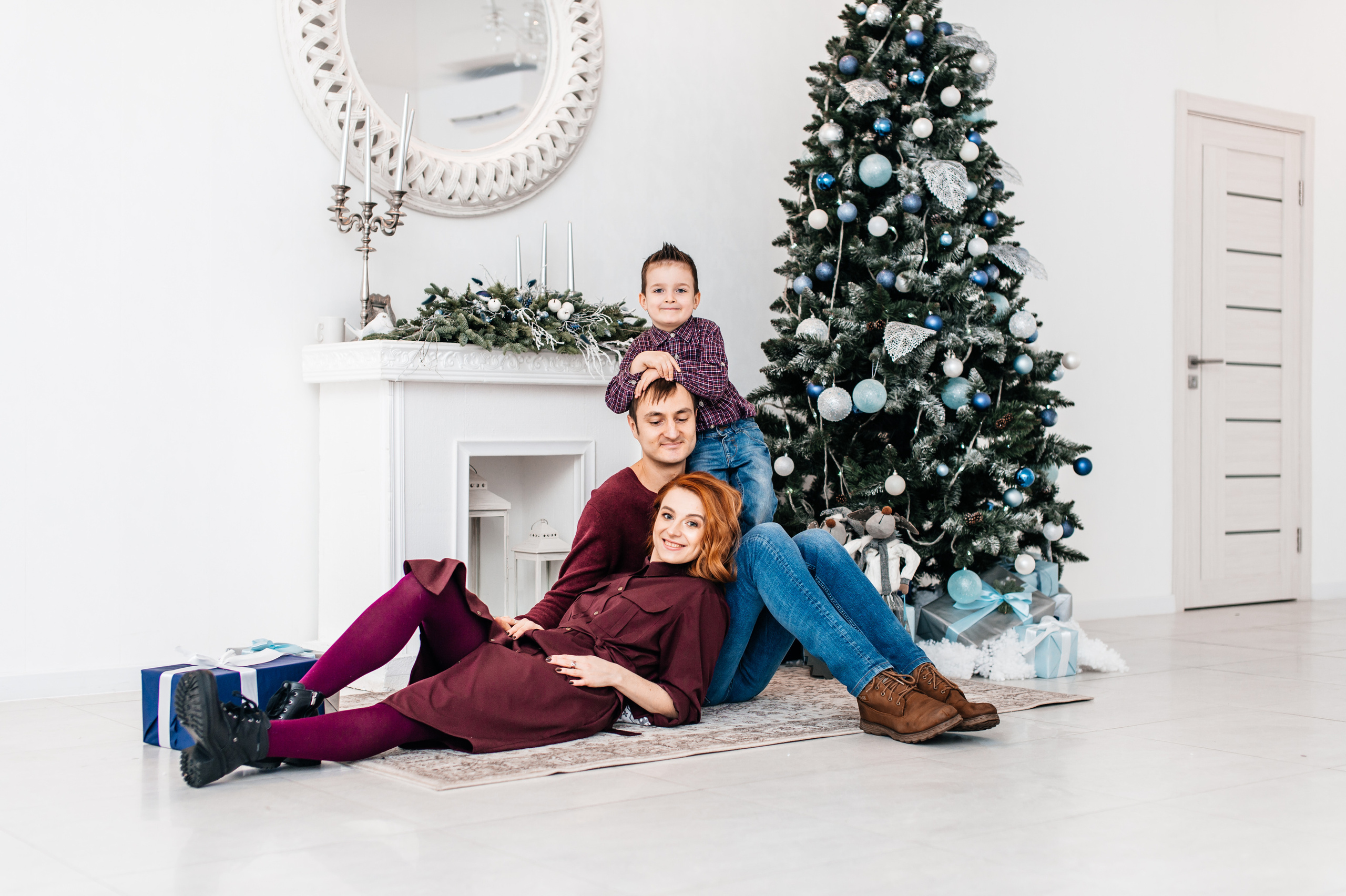 Новогодняя фотосъемка. Свадебный и семейный фотограф в Минске Александра Божок