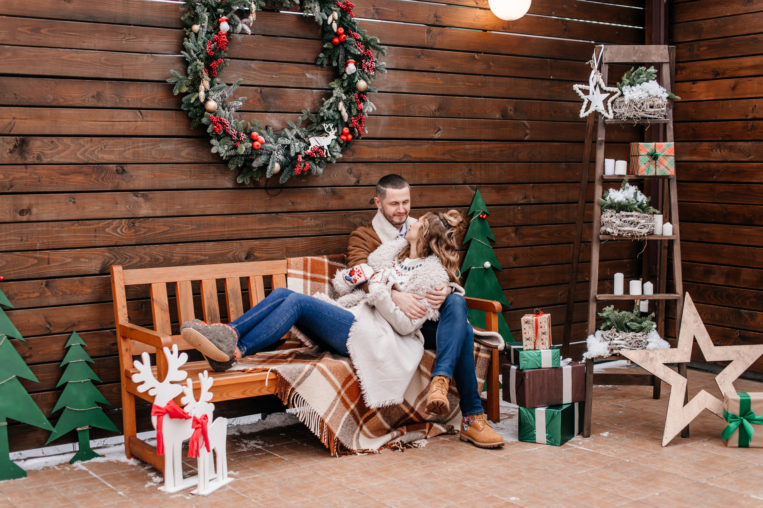 Новогодняя фотосъемка. Свадебный и семейный фотограф в Минске Александра Божок