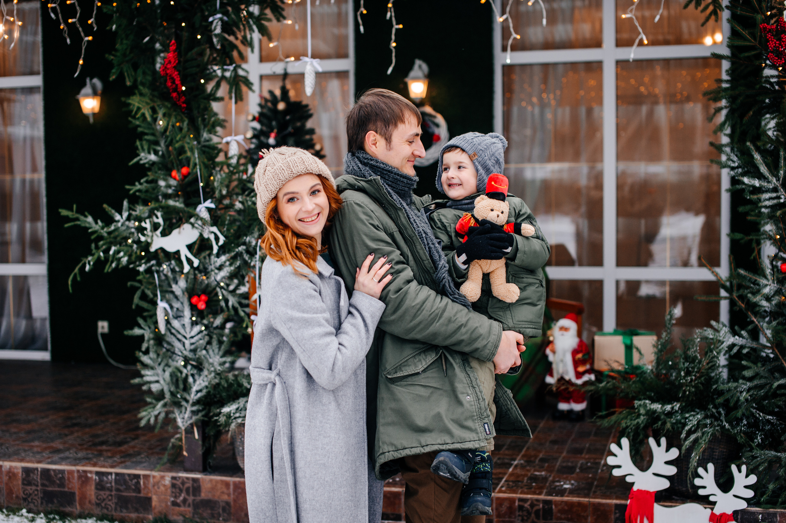 Новогодняя фотосъемка. Свадебный и семейный фотограф в Минске Александра Божок
