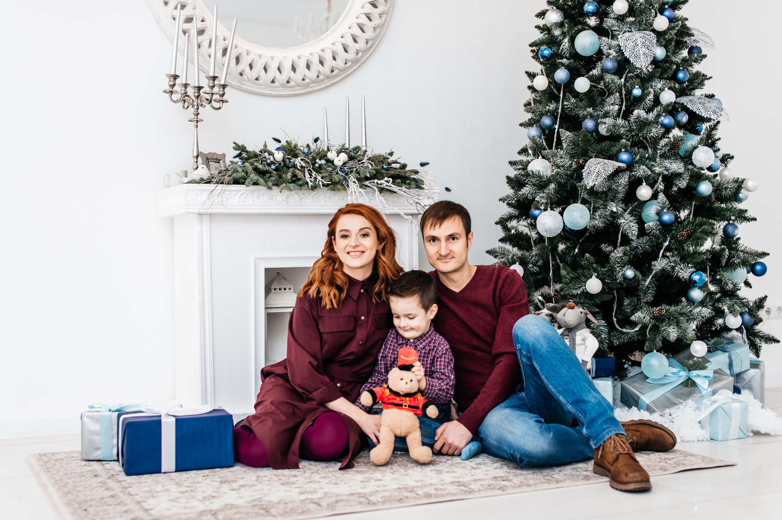 Новогодняя фотосъемка. Свадебный и семейный фотограф в Минске Александра Божок