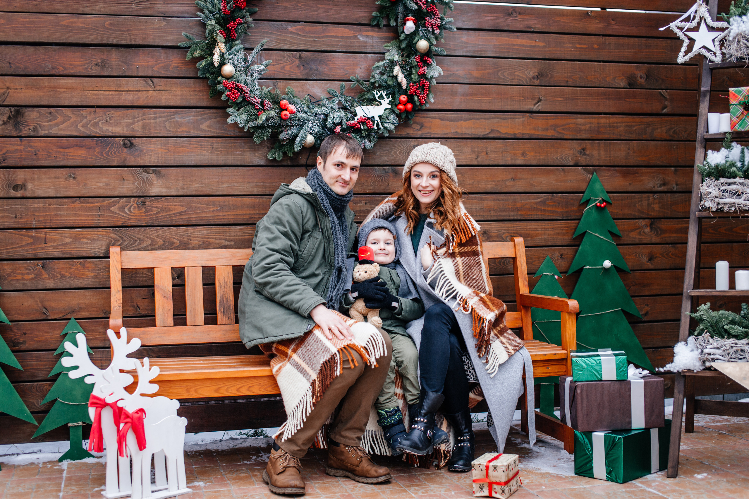 Новогодняя фотосъемка. Свадебный и семейный фотограф в Минске Александра Божок