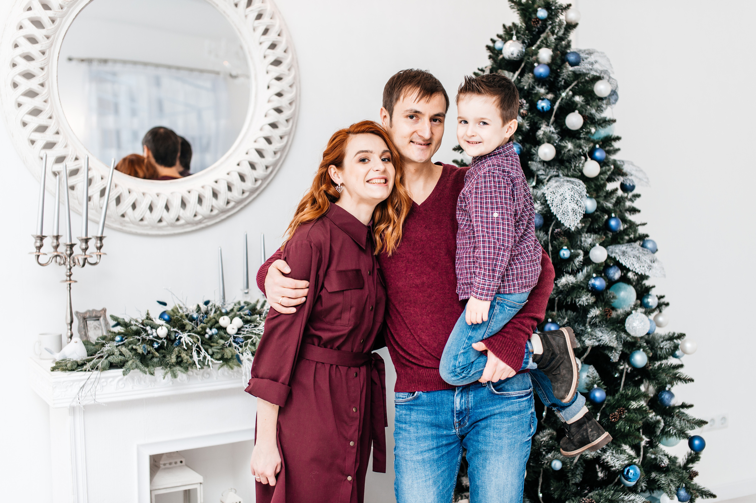 Новогодняя фотосъемка. Свадебный и семейный фотограф в Минске Александра Божок