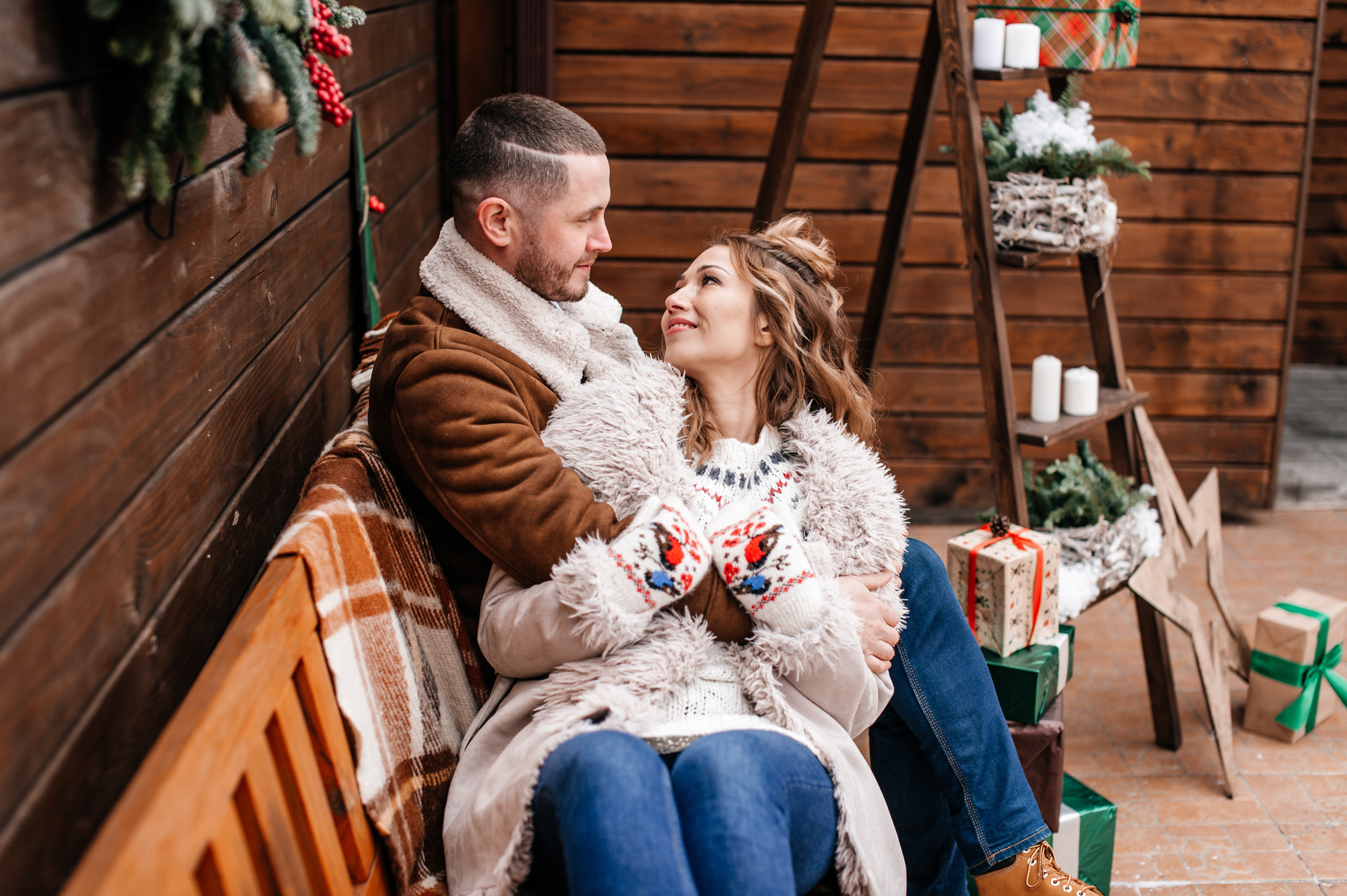 Новогодняя фотосъемка. Свадебный и семейный фотограф в Минске Александра Божок