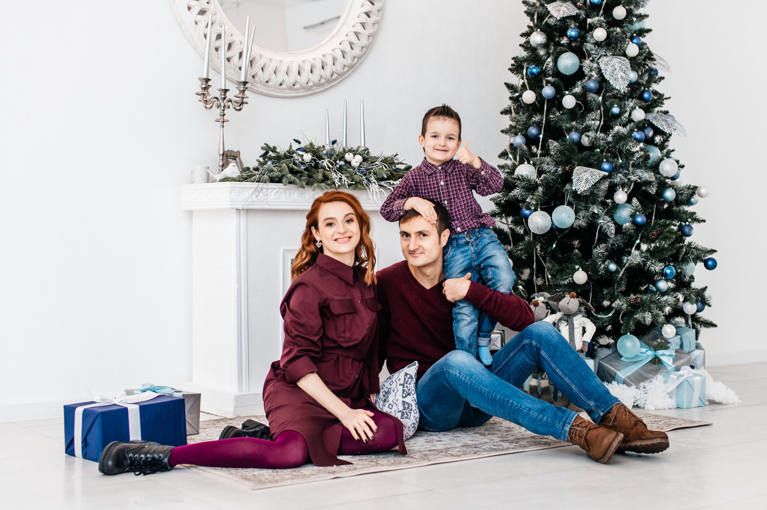 Новогодняя фотосъемка. Свадебный и семейный фотограф в Минске Александра Божок