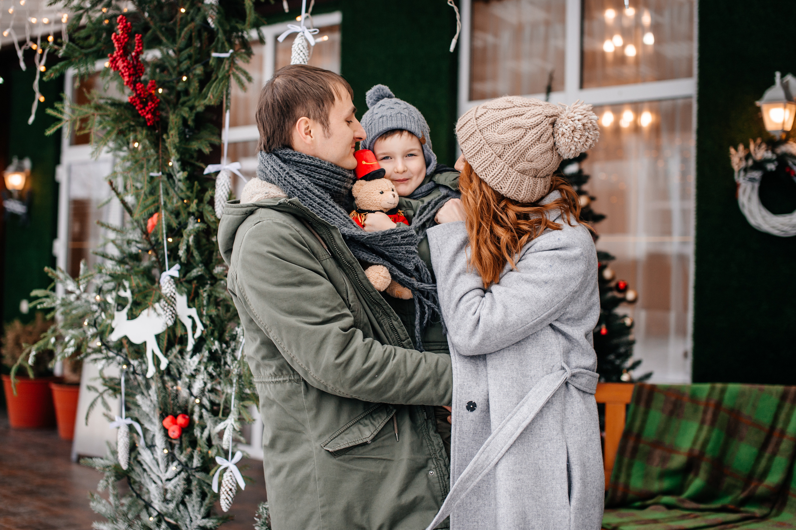 Новогодняя фотосъемка. Свадебный и семейный фотограф в Минске Александра Божок
