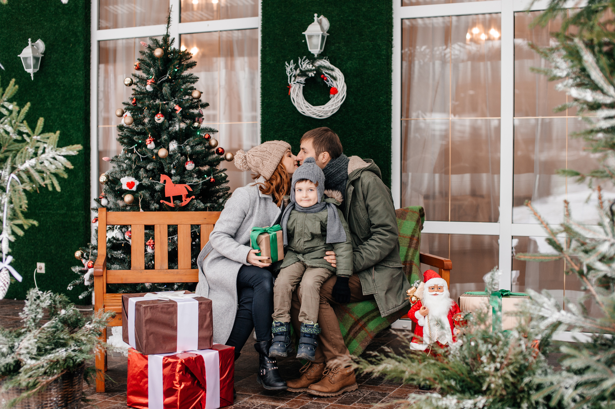 Новогодняя фотосъемка. Свадебный и семейный фотограф в Минске Александра Божок